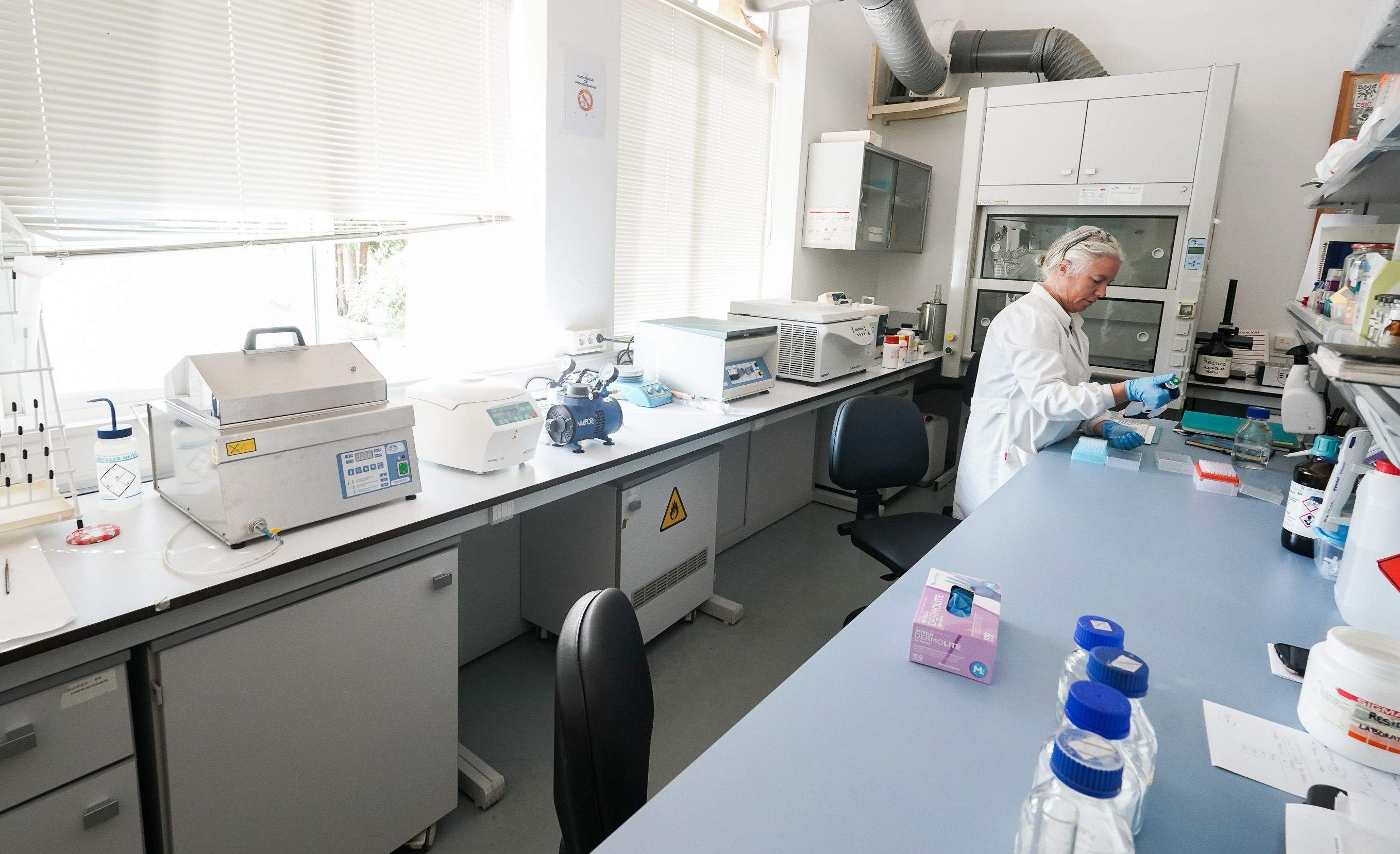 Instalaciones de la Misión Biológica de Galicia en Salcedo