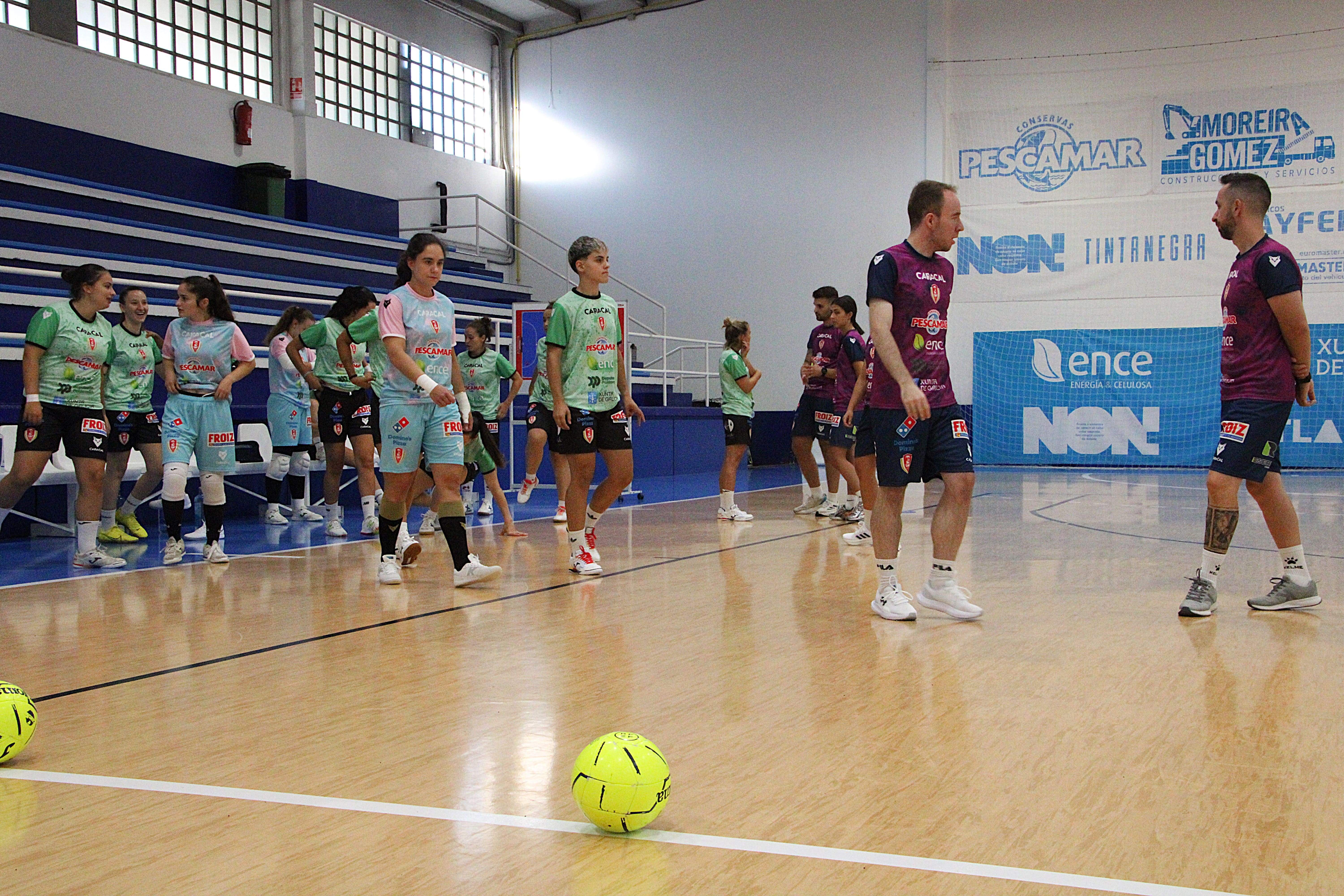 Primer entrenamiento del Poio Pescamar 25-26