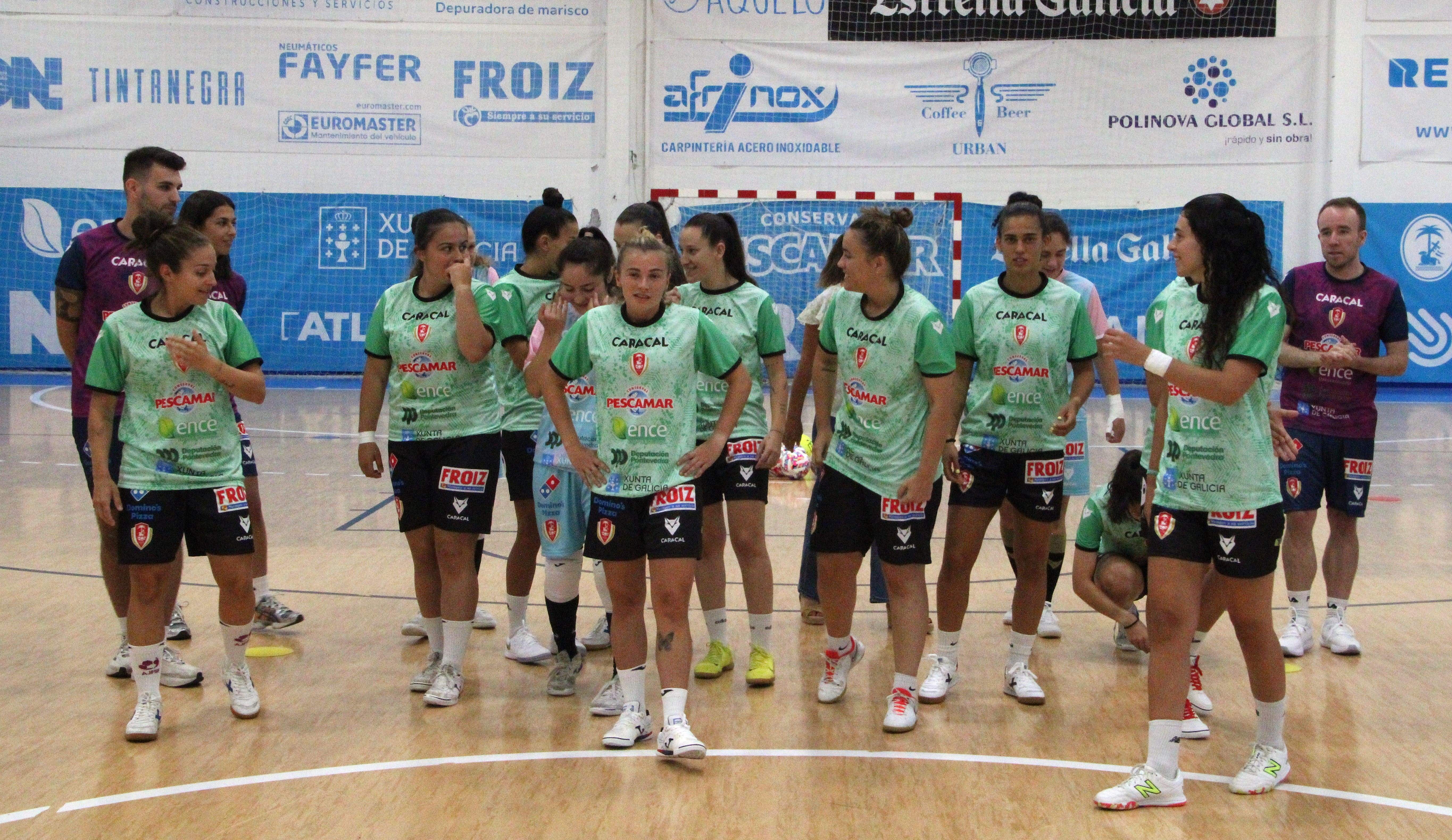 Primer entrenamiento del Poio Pescamar 25-26