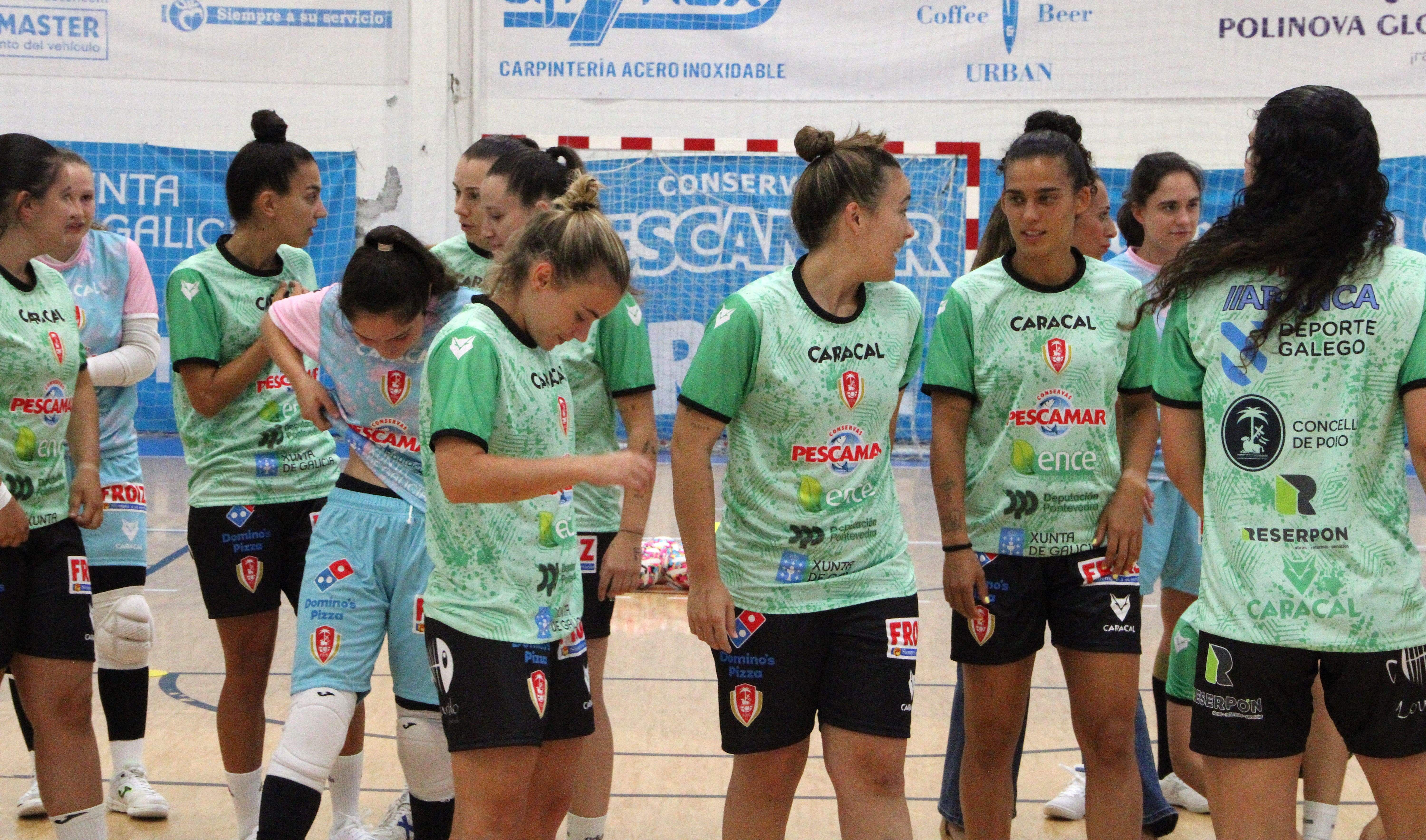 Primer entrenamiento del Poio Pescamar 25-26