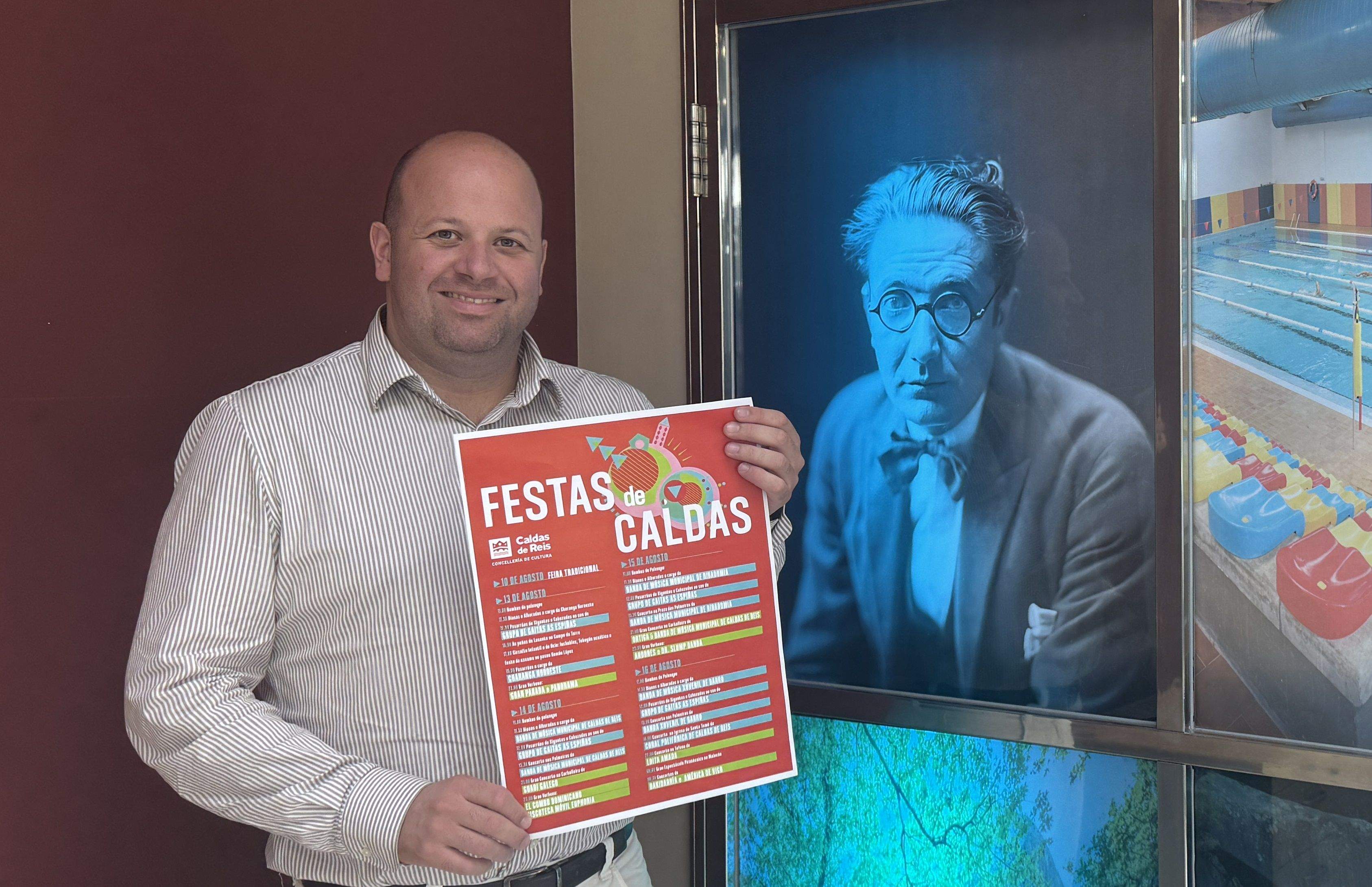 Manuel Fariña presentou a programación das Festas de Caldas de Reis