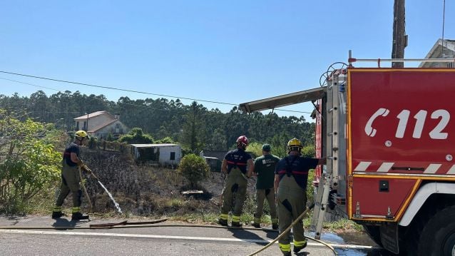 Incendio en Pontes, Noalla Incendio en Pontes, Noalla