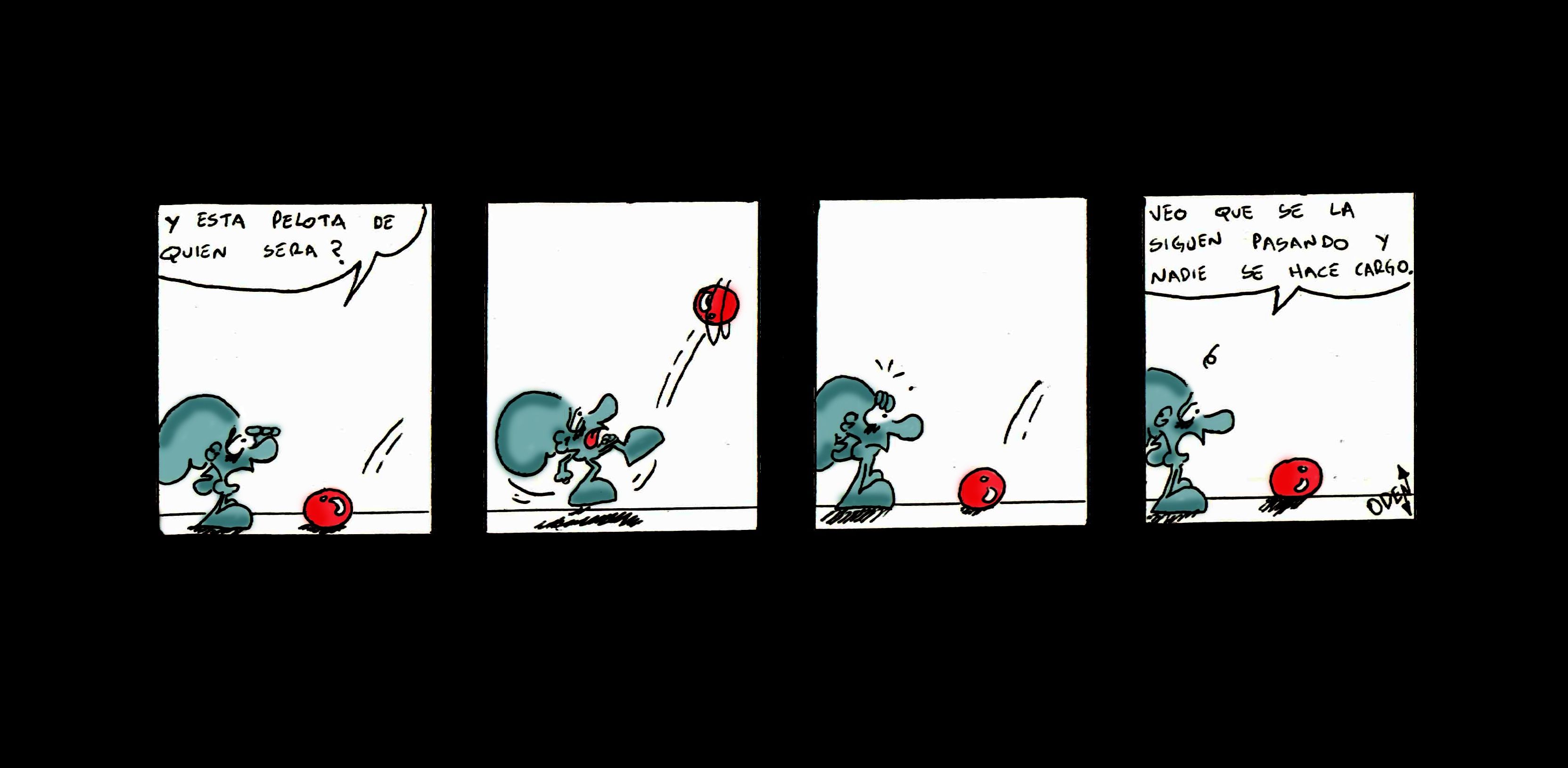 Pasando a pelota