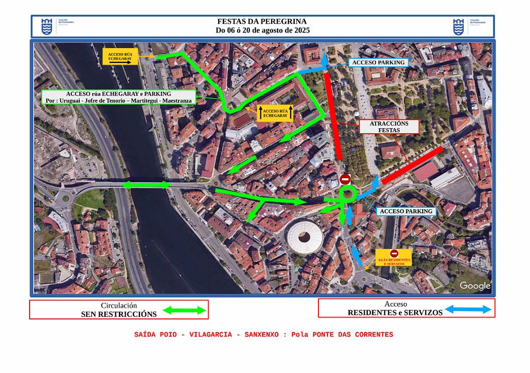 Plan de mobilidade na contorna da Alameda