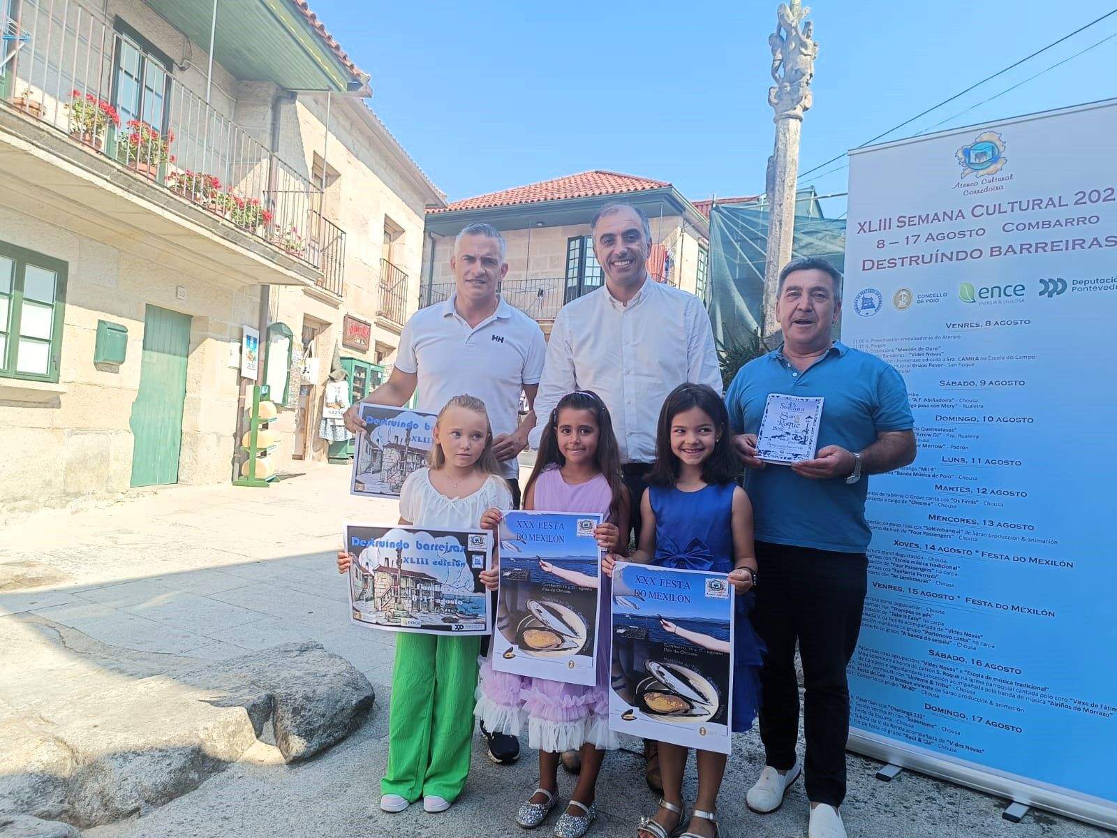 Presentación del programa de la Semana cultural y festiva de Combarro