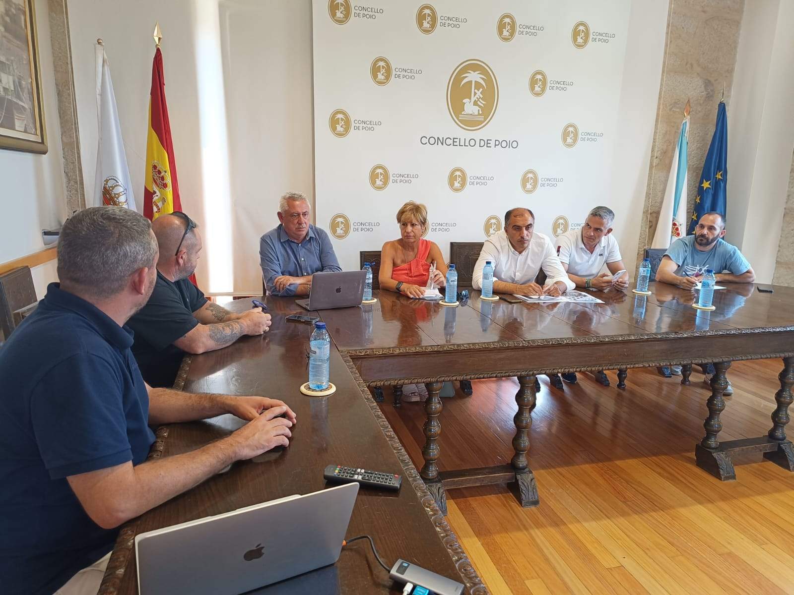 Reunión coordinación por la salida de La Vuelta desde Combarro
