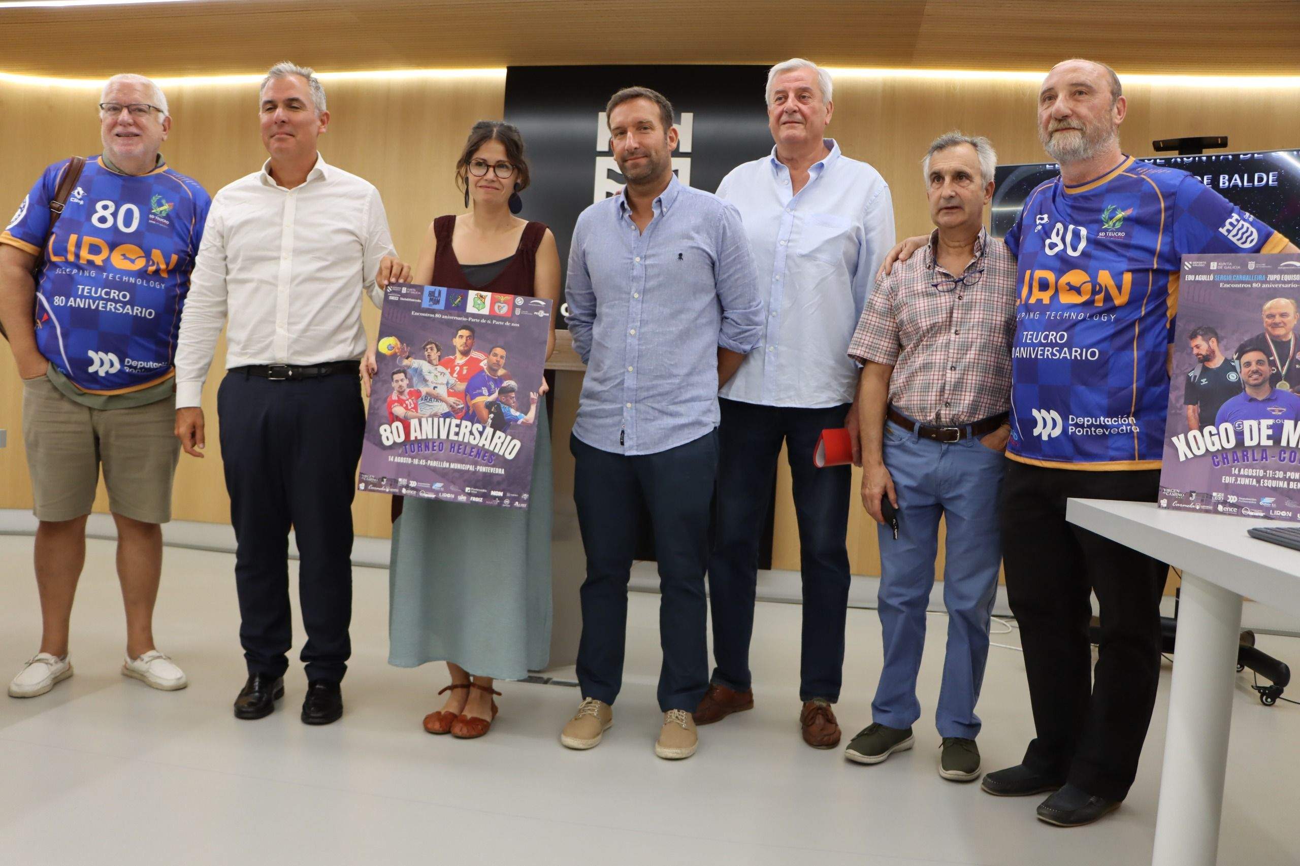 Presentación do Torneo Helenes da SD Teucro