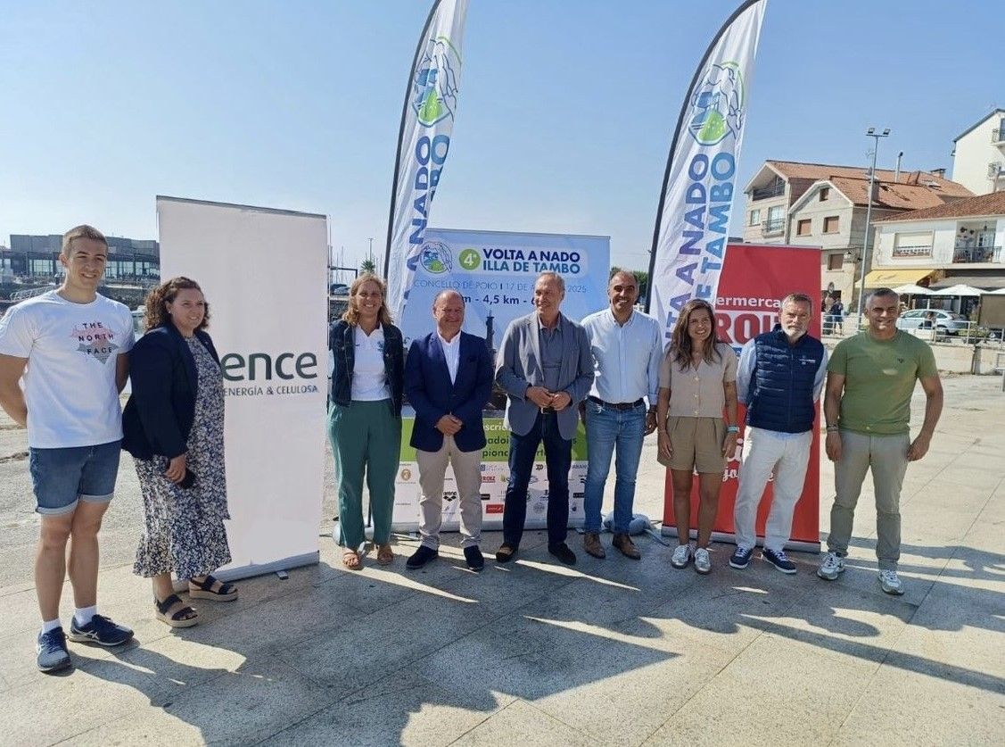 Presentación de la IV Volta a Nado Illa de Tambo