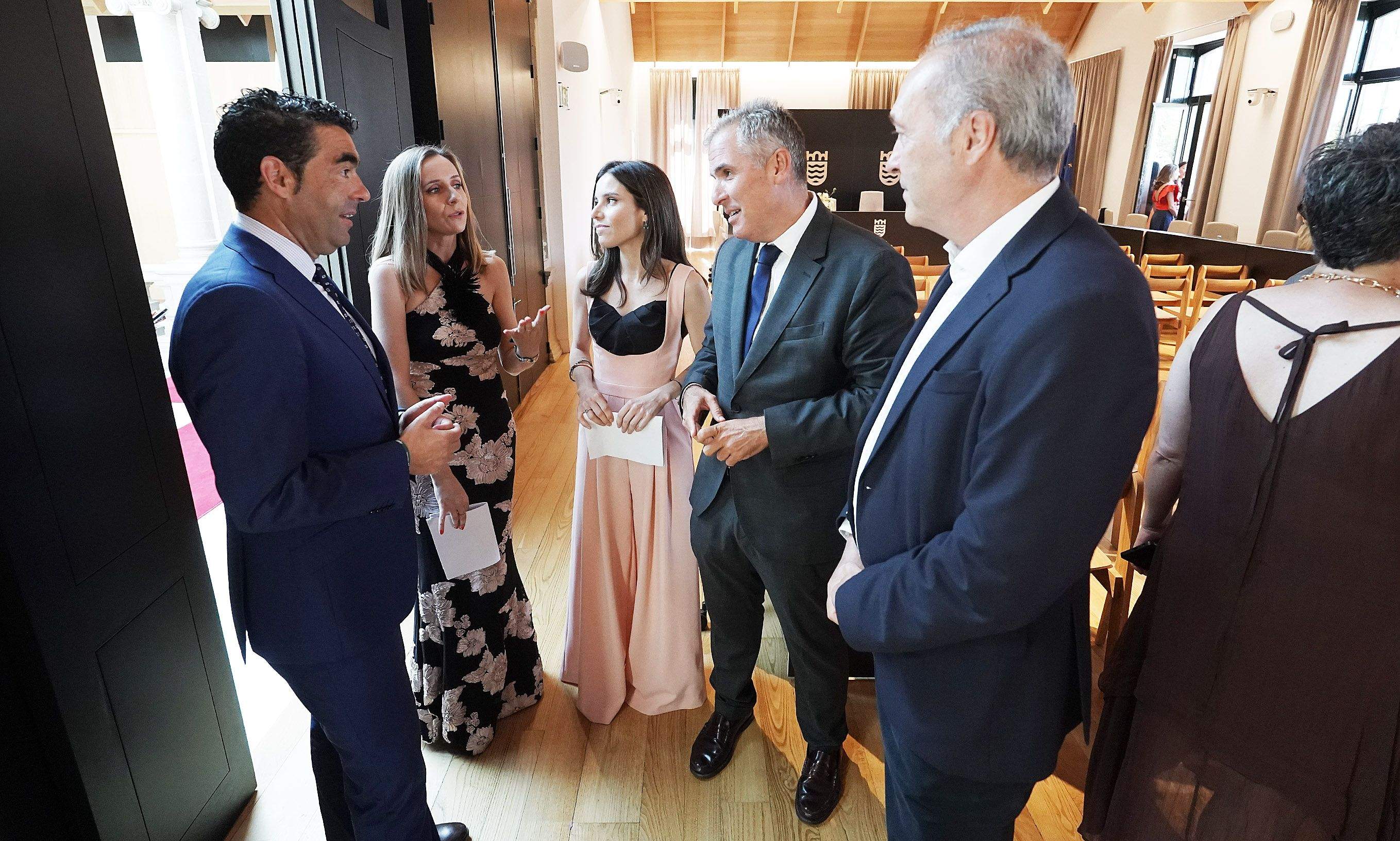 Pregón de las Festas da Peregrina con Susana Pedreira y Diana López Varela
