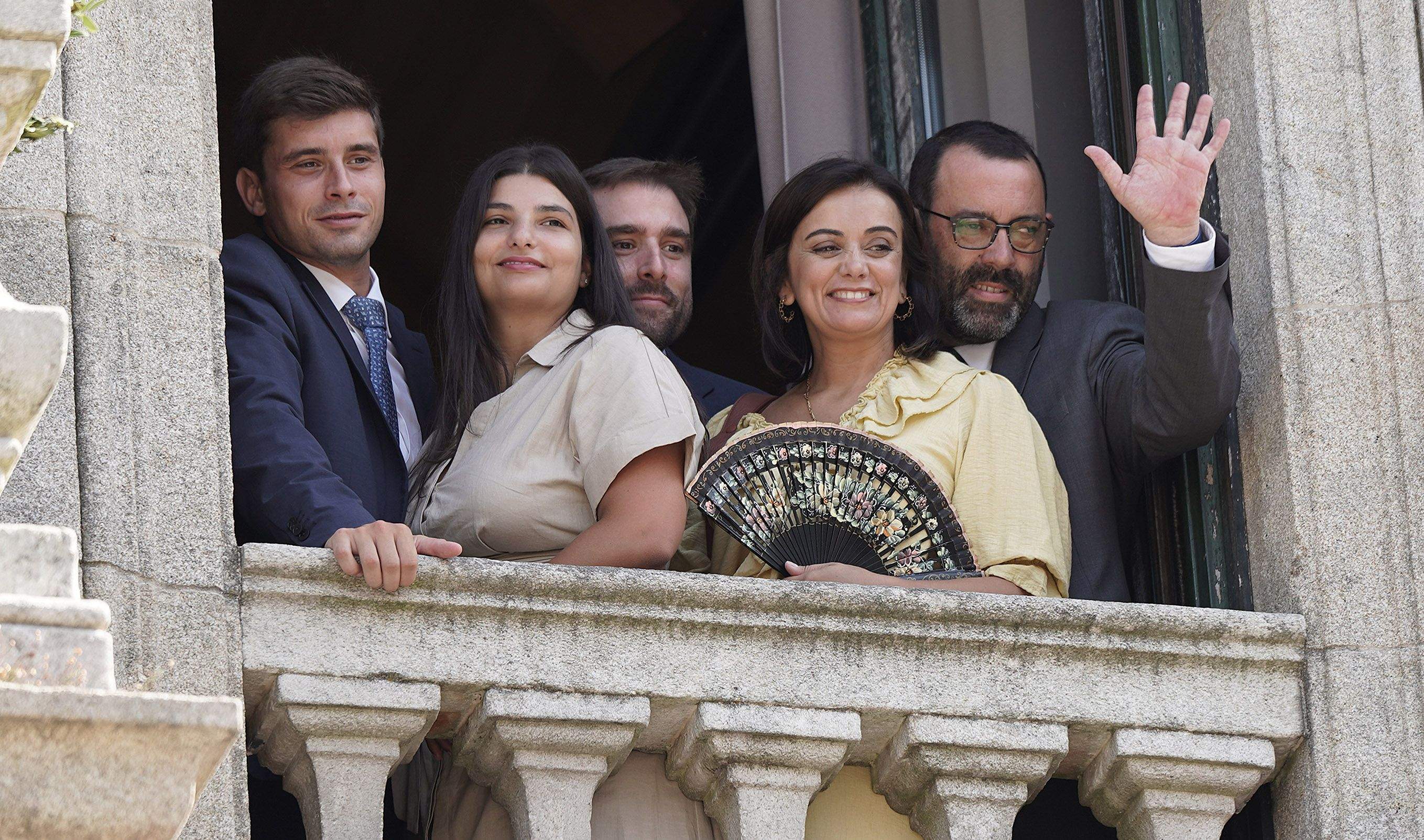 Pregón de las Festas da Peregrina con Susana Pedreira y Diana López Varela