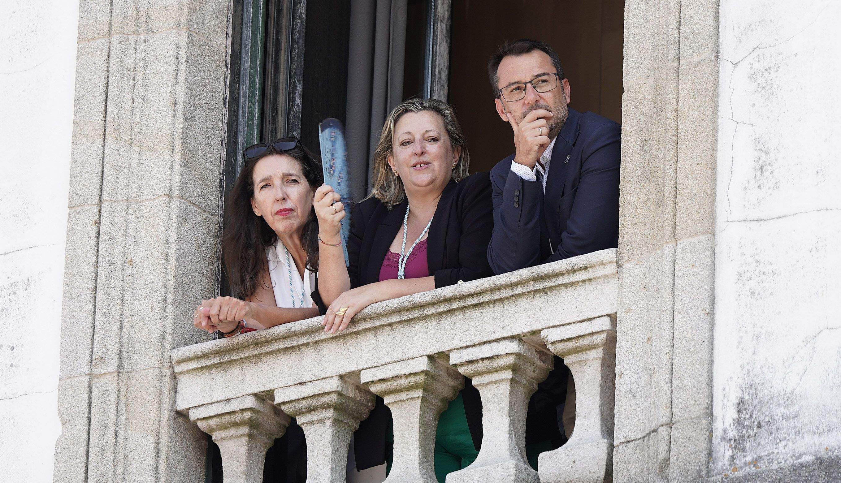 Pregón de las Festas da Peregrina con Susana Pedreira y Diana López Varela