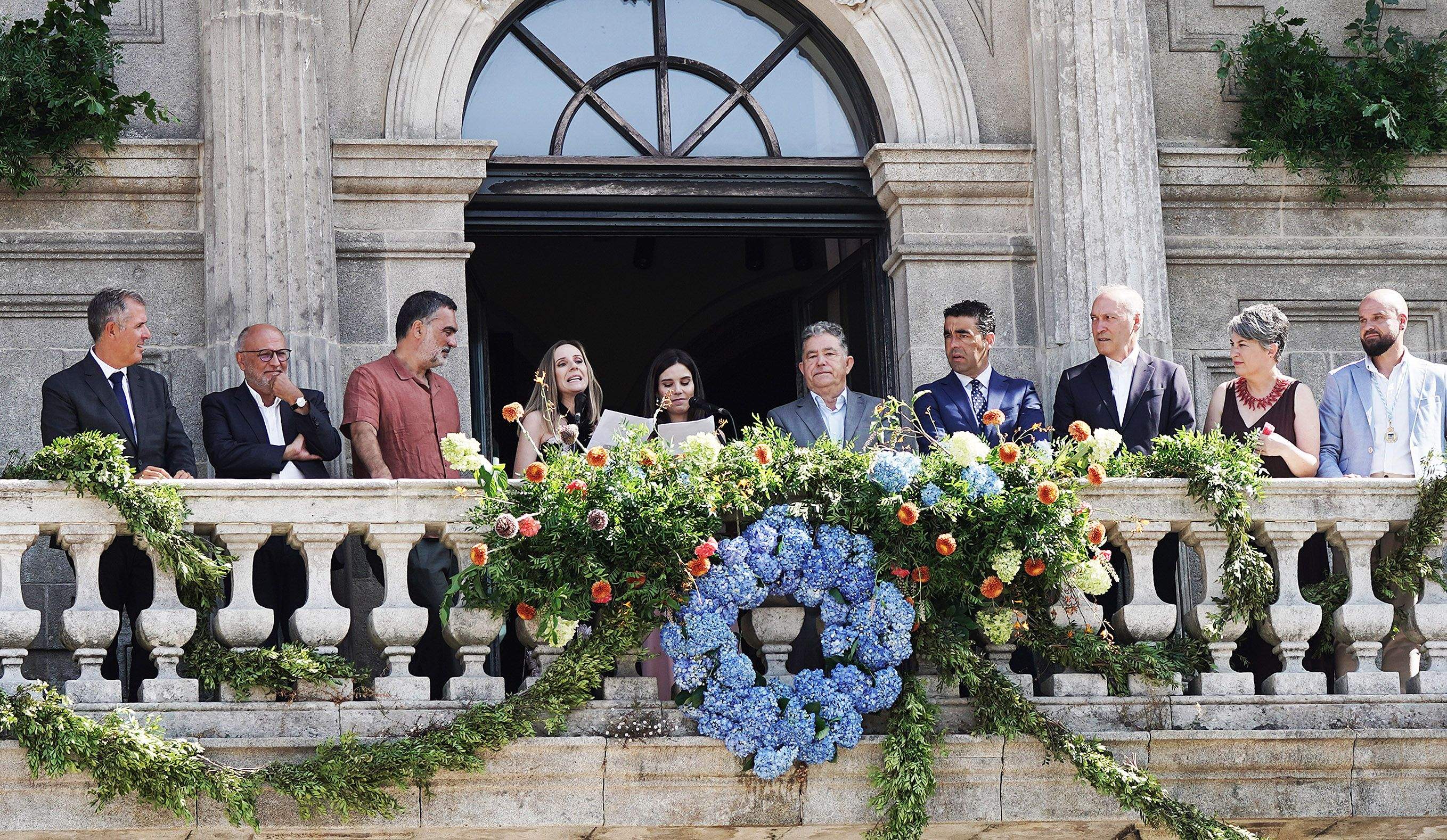 Pregón de las Festas da Peregrina con Susana Pedreira y Diana López Varela