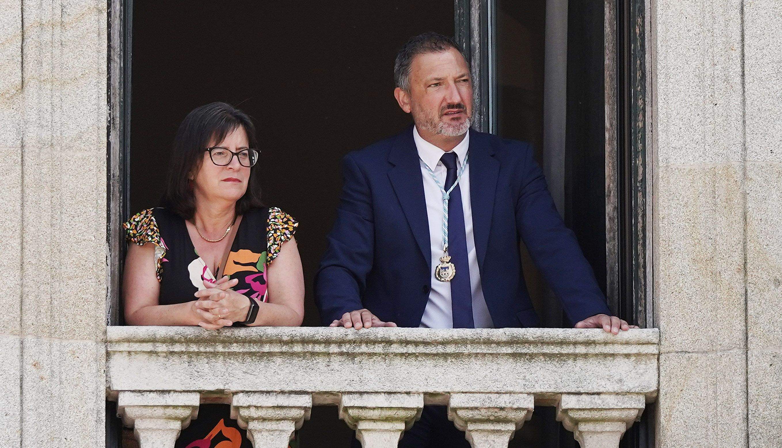 Pregón de las Festas da Peregrina con Susana Pedreira y Diana López Varela