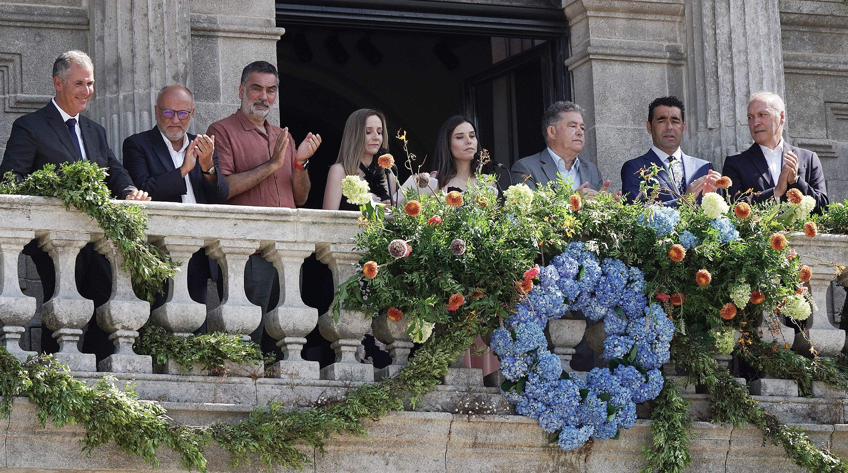 Pregón de las Festas da Peregrina con Susana Pedreira y Diana López Varela