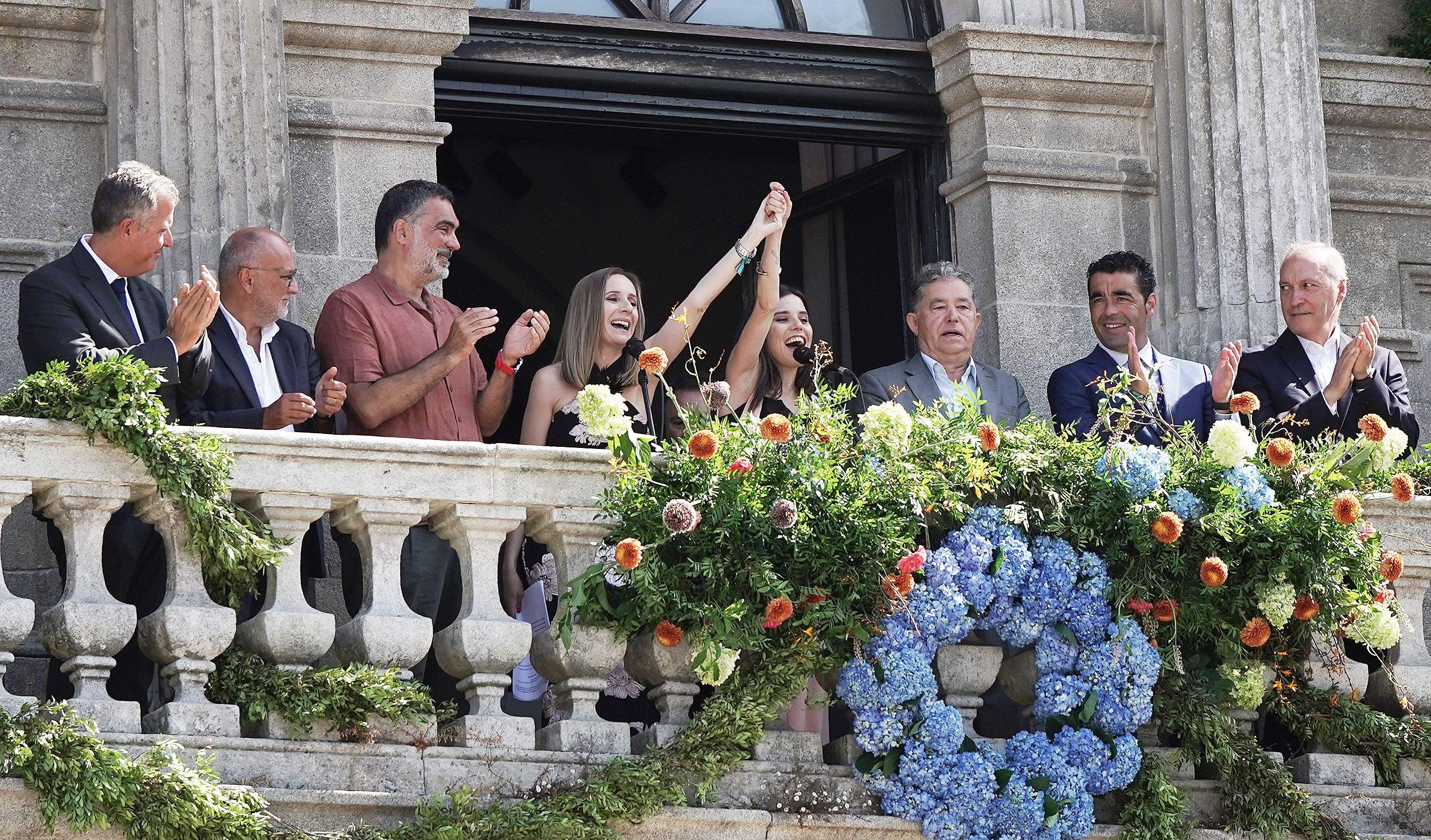 Pregón das Festas da Peregrina con Susana Pedreira e Diana López Varela