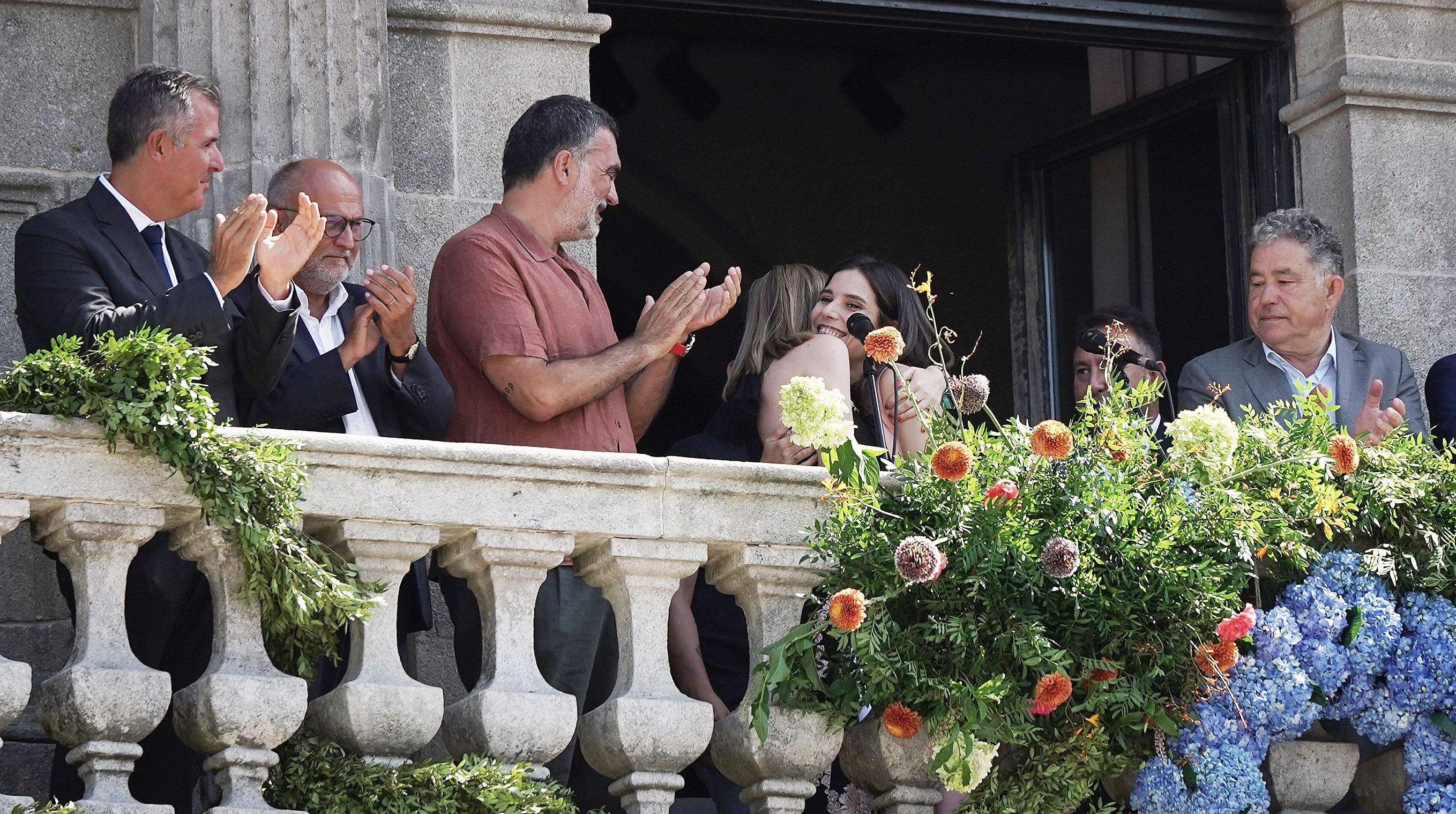 Pregón de las Festas da Peregrina con Susana Pedreira y Diana López Varela