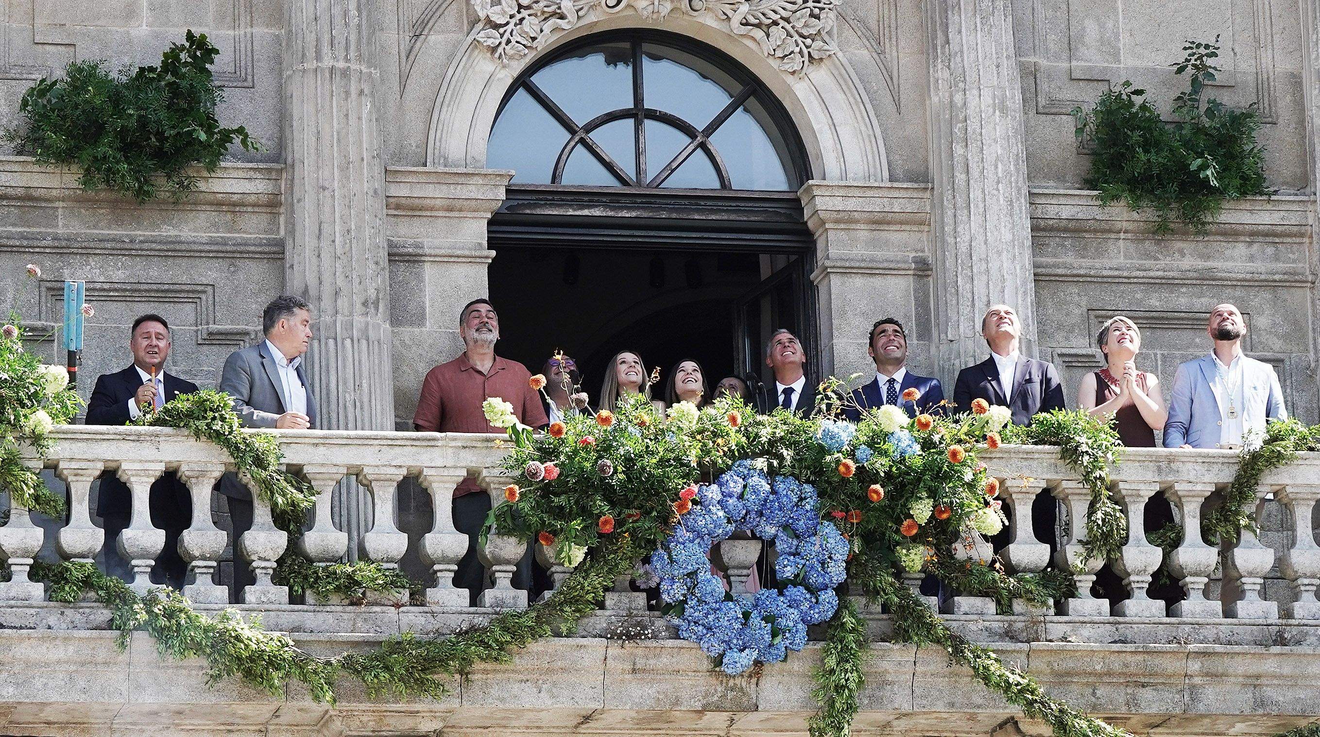 Pregón de las Festas da Peregrina con Susana Pedreira y Diana López Varela