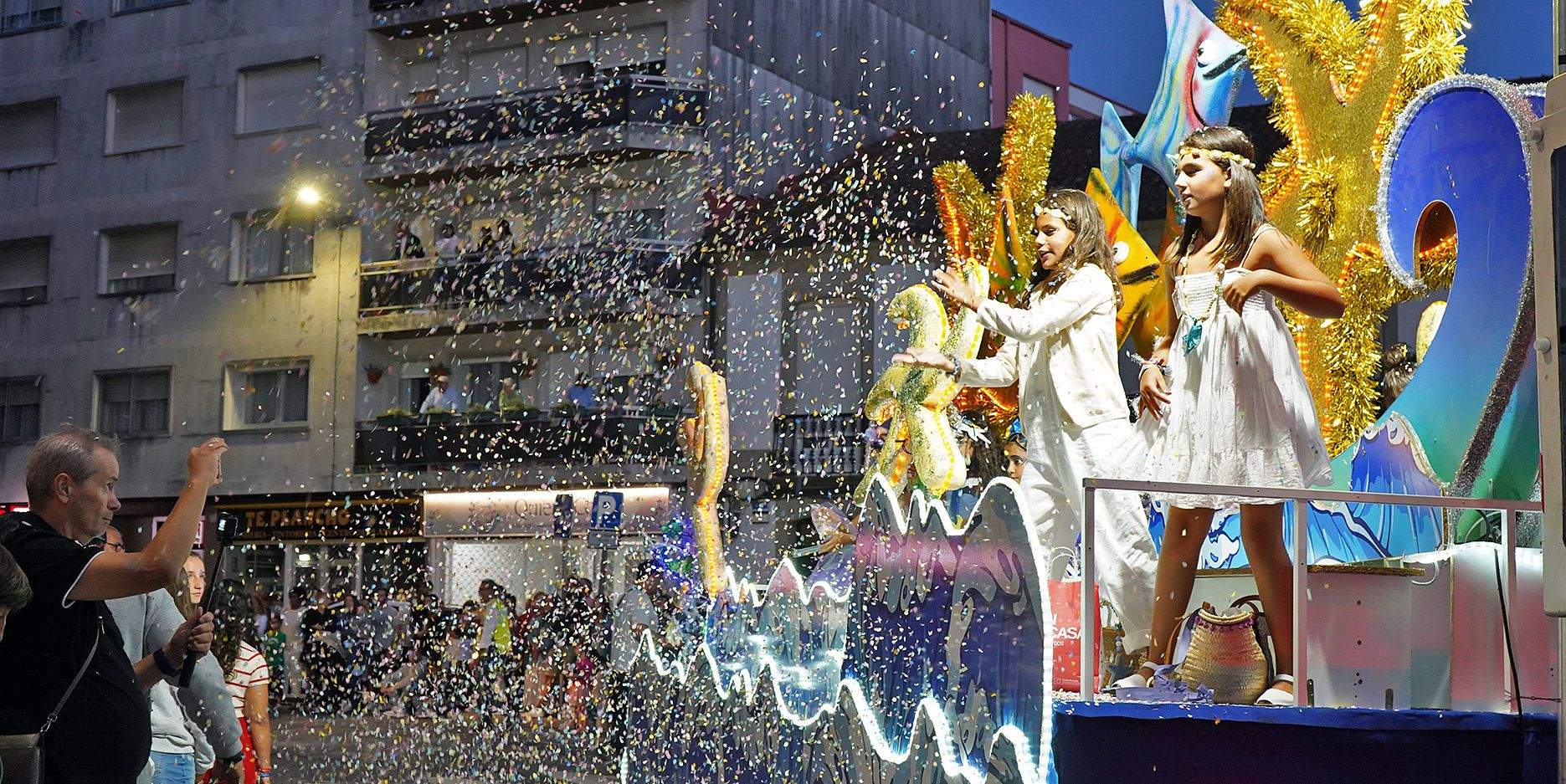 Batalla de Flores en Vilagarcía de Arousa