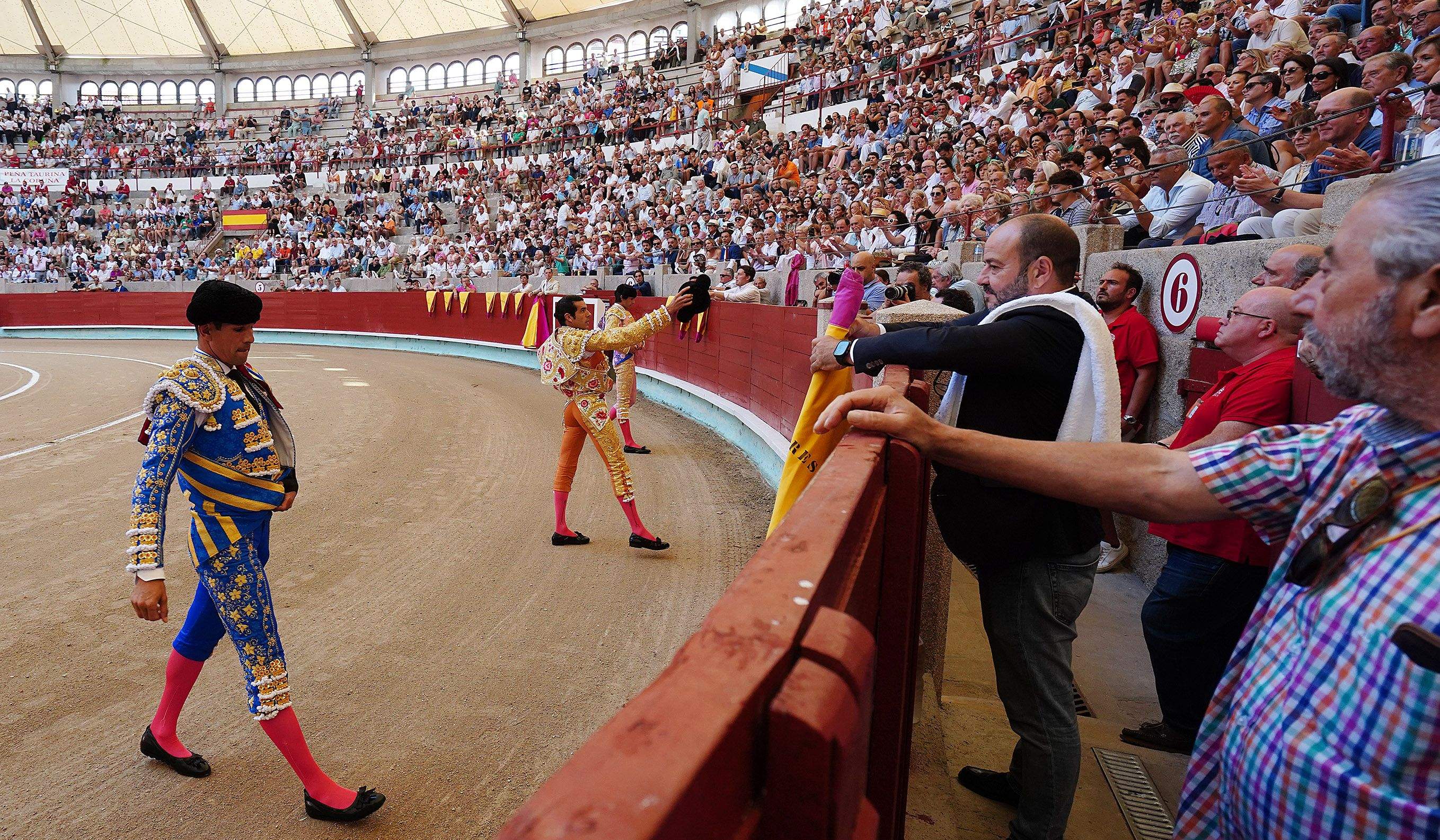 Primera corrida de la Feria taurina de la Peregrina 2025 Primera corrida de la Feria taurina de la Peregrina 2025