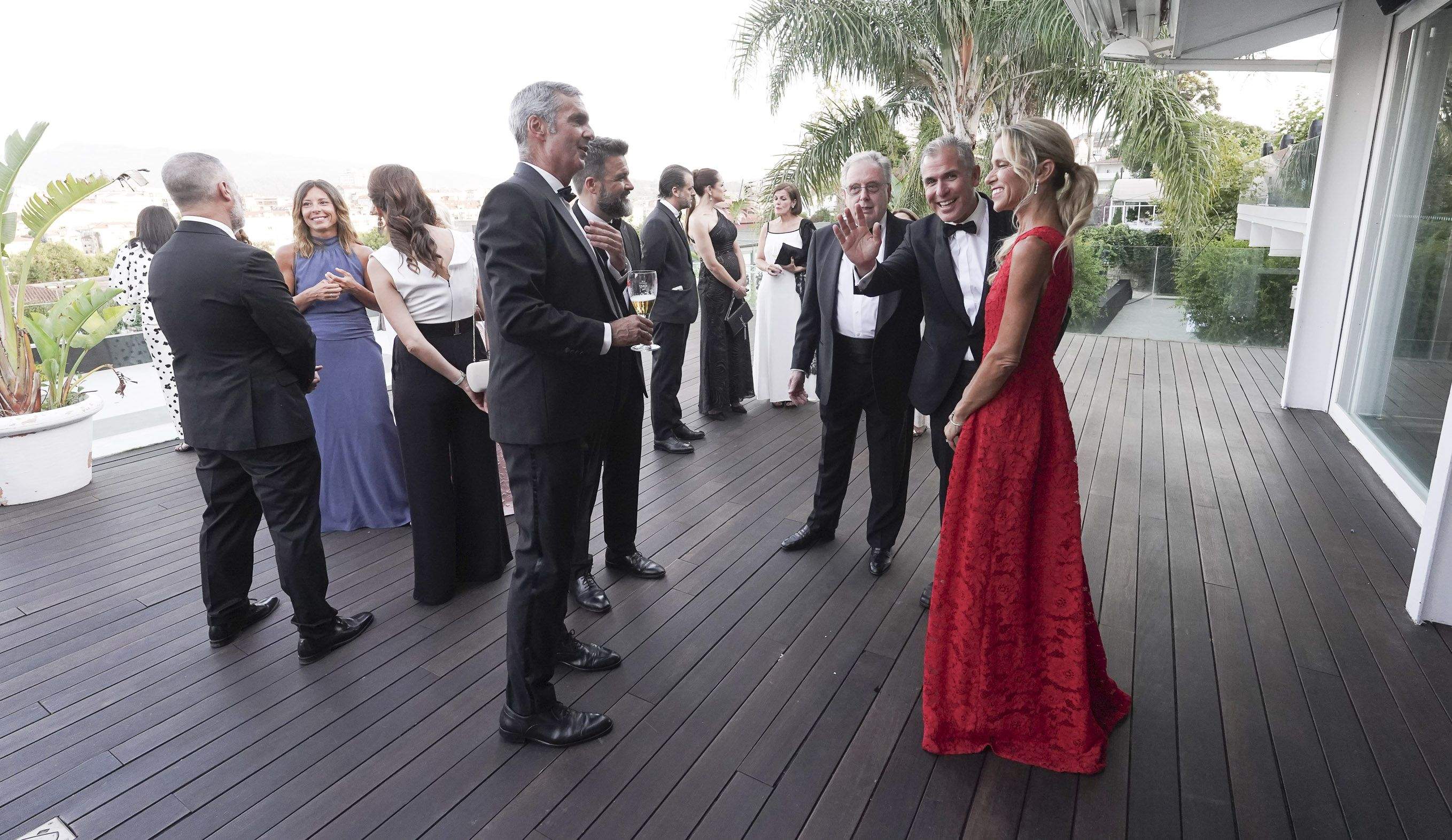 Chegada á Cea-Baile do Liceo Casino