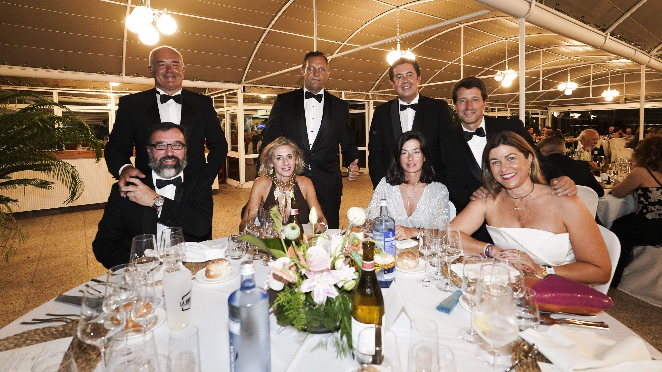 Asistentes á Cea-Baile do Liceo Casino