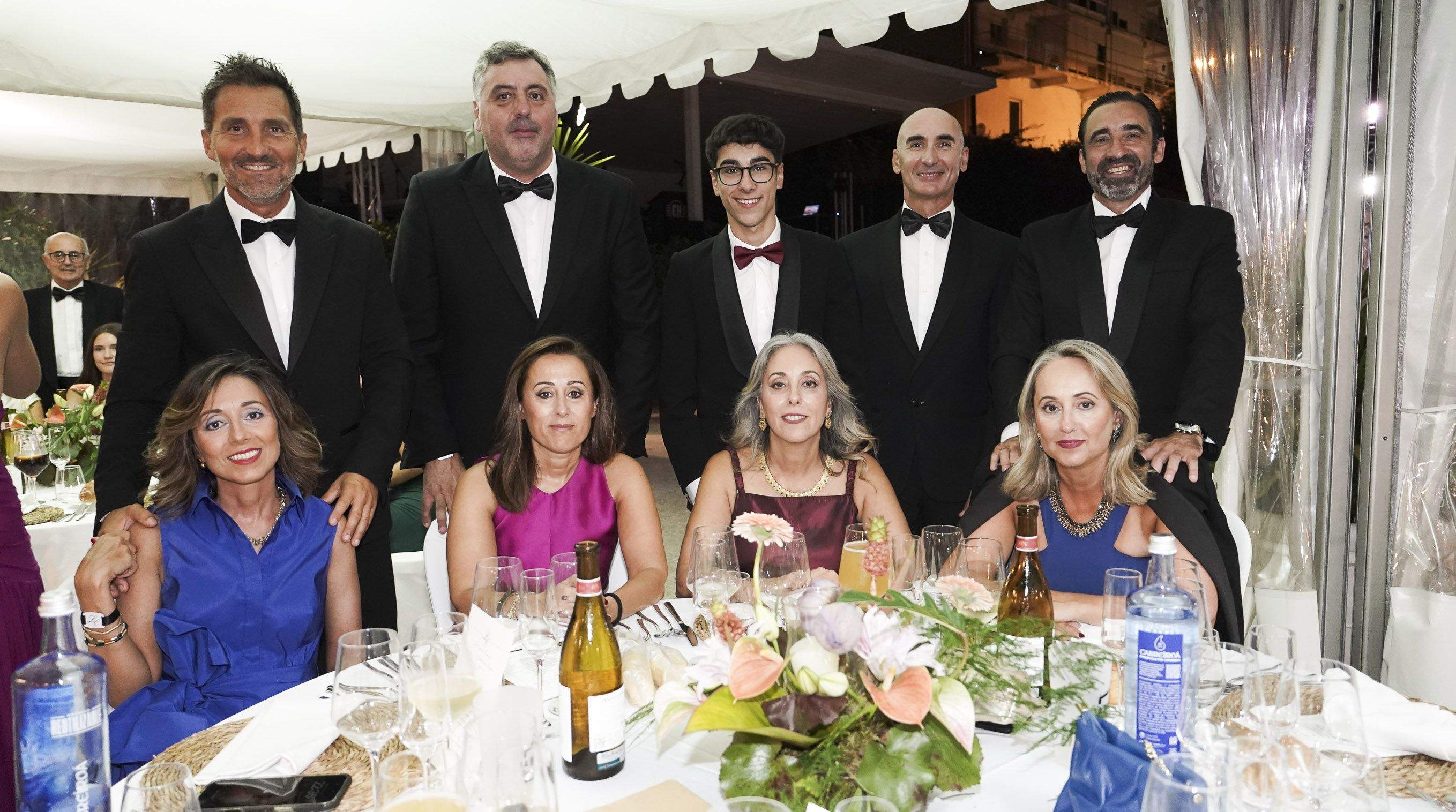 Asistentes á Cea-Baile do Liceo Casino