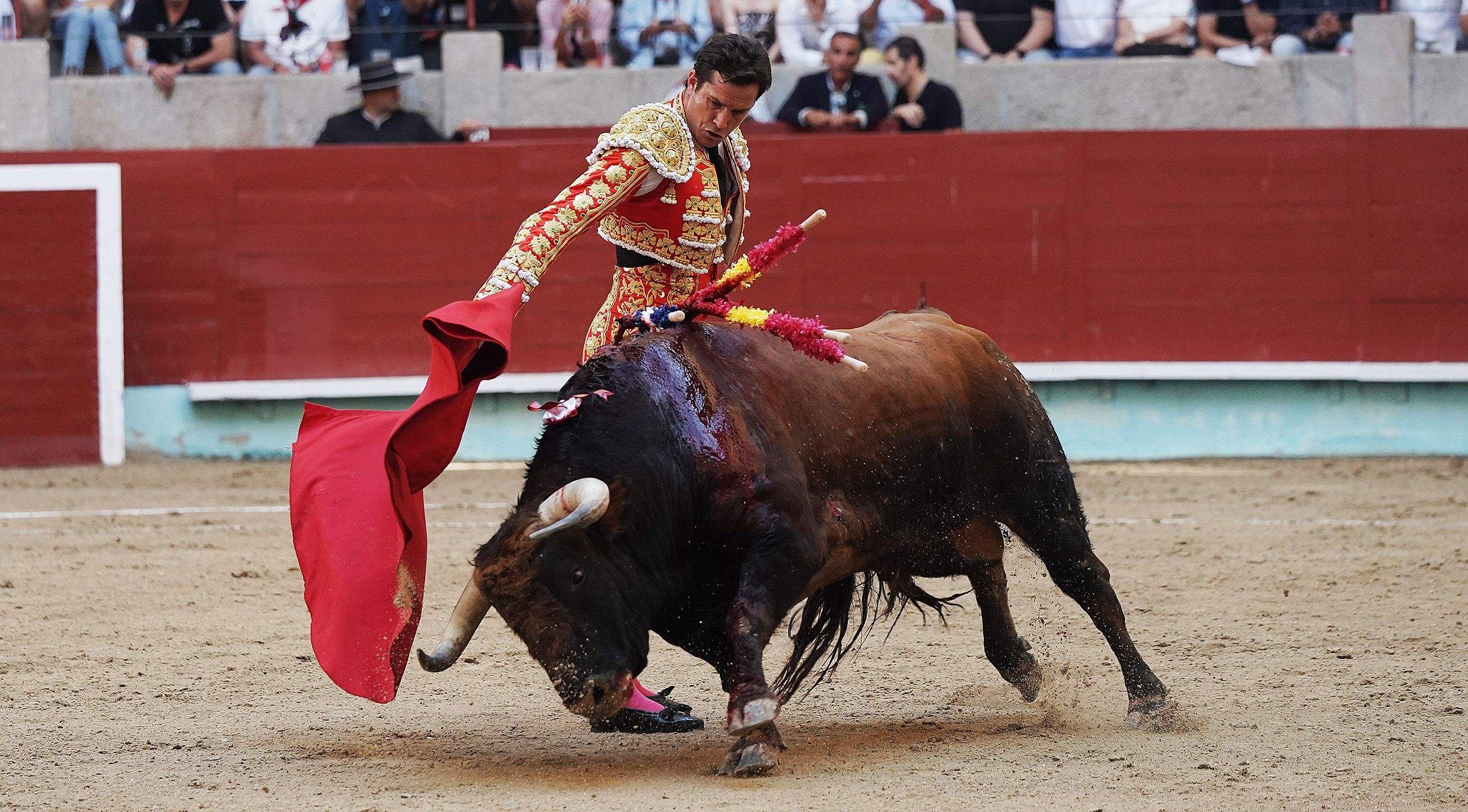 Cogida grave de Morante y salida a hombros de Luque en el domingo de Feria de la Peregrina Cogida grave de Morante y salida a hombros de Luque en el domingo de Feria de la Peregrina