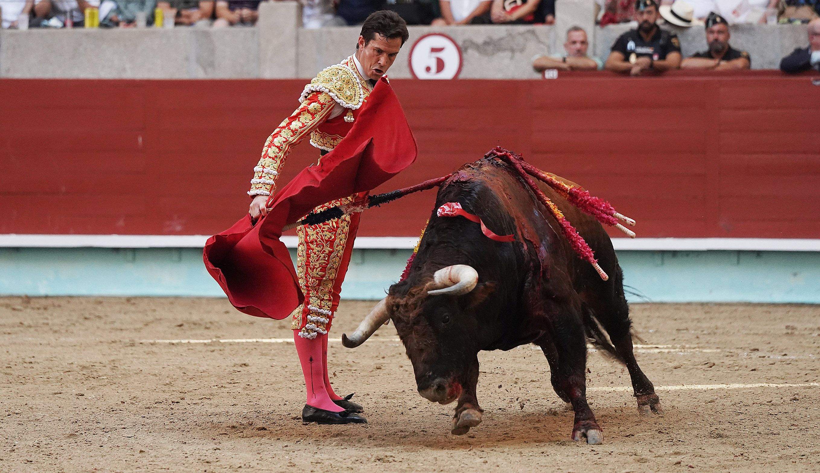 Cogida grave de Morante y salida a hombros de Luque en el domingo de Feria de la Peregrina Cogida grave de Morante y salida a hombros de Luque en el domingo de Feria de la Peregrina