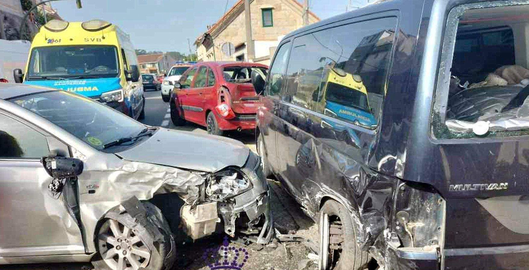 Accidente en Combarro