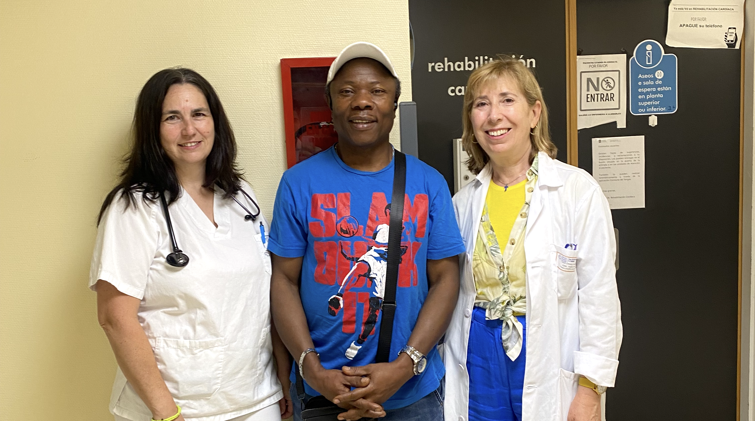 Representantes da asociación Ghana Unión Marín Pontevedra e de Montecelo