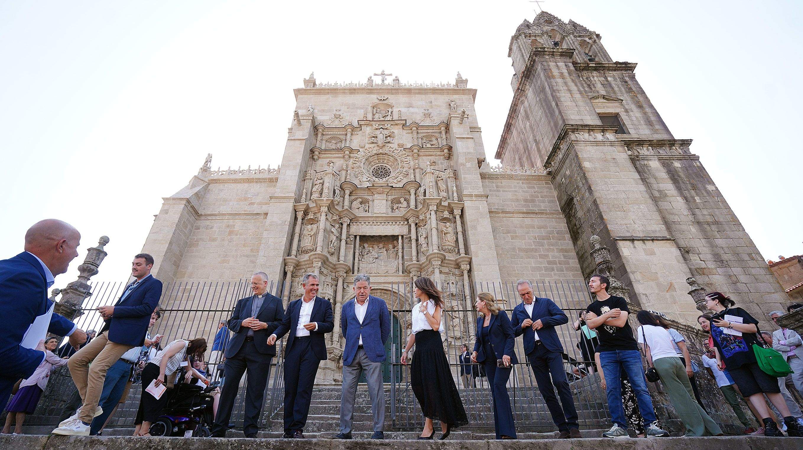 Inauguración da restauración de Santa Maria 