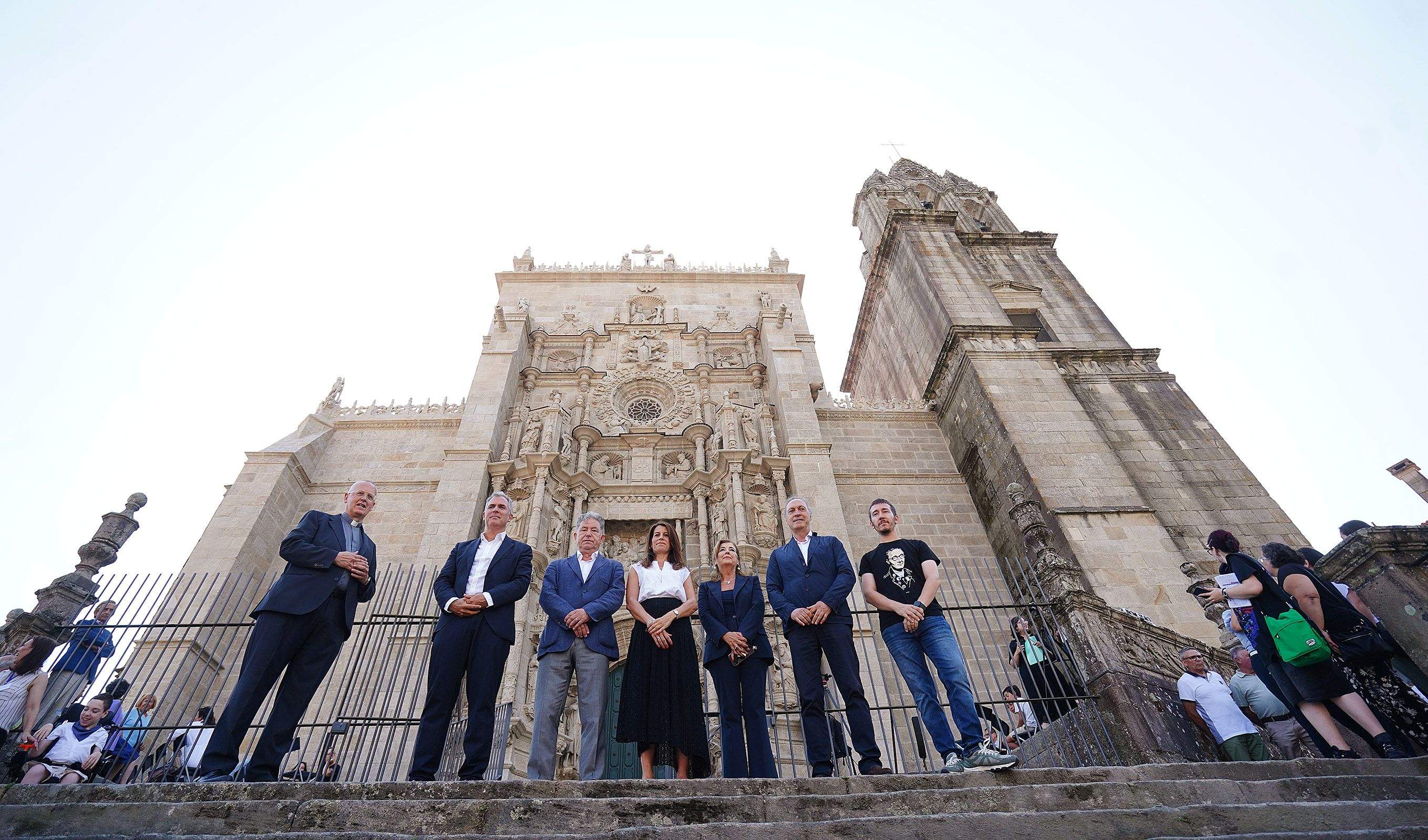 Inauguración do resultado da restauración da Basílica de Santa María A Maior