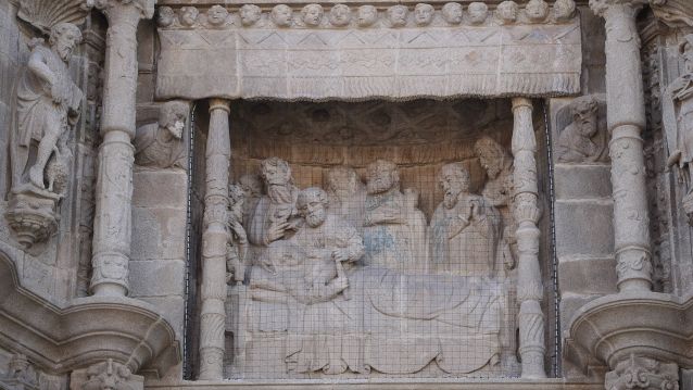 Fachada principal de la Basílica de Santa María La Mayor