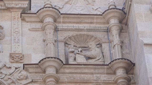 Fachada principal de la Basílica de Santa María La Mayor