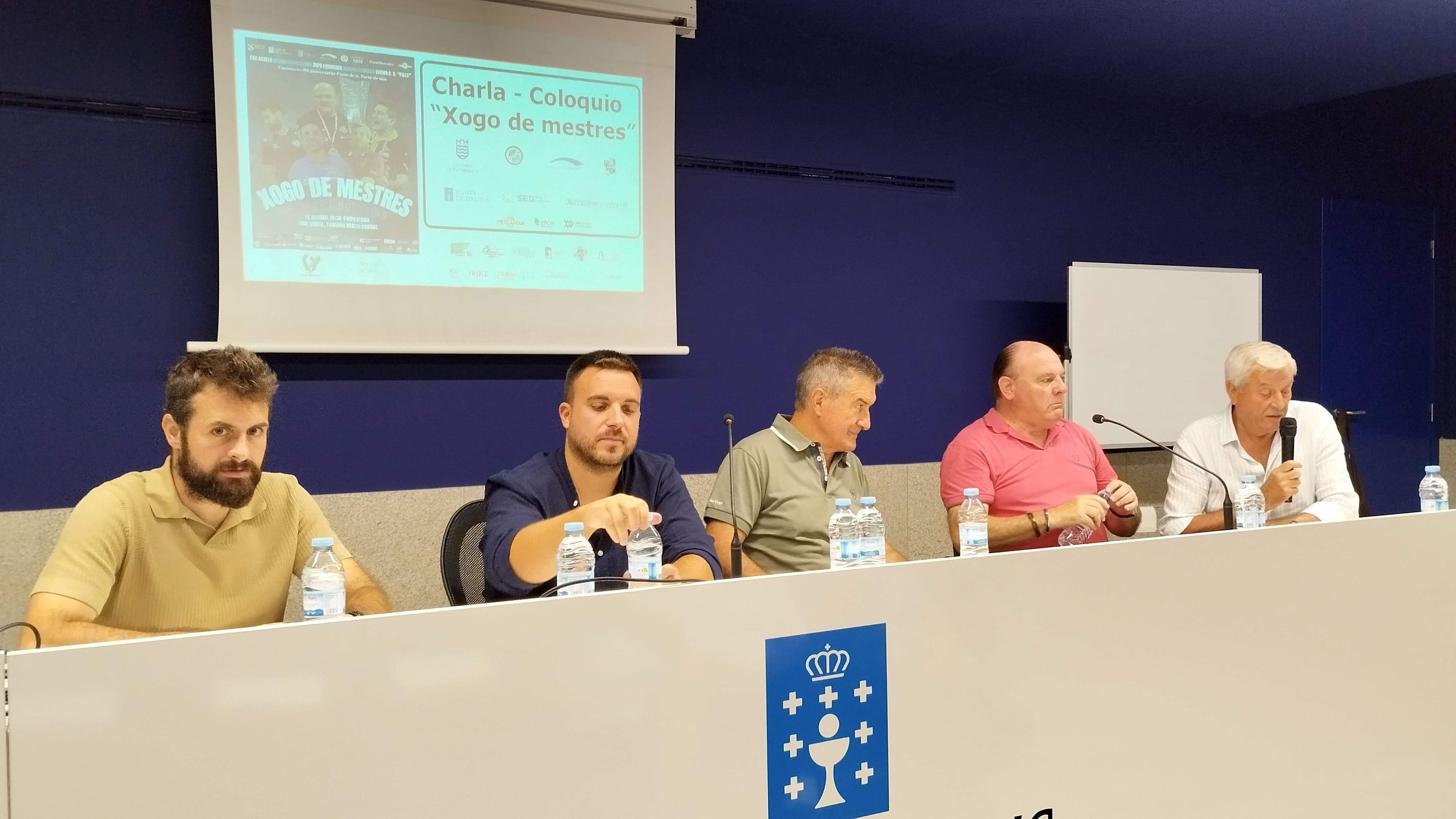 Charla-coloquio 'Xogo de Mestres' organizada polo Teucro