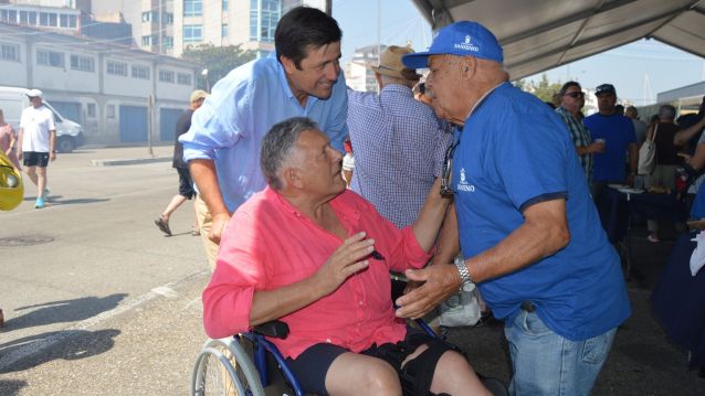 Telmo Martín en silla de ruedas