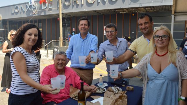 Brindis por las fiestas de Portonovo