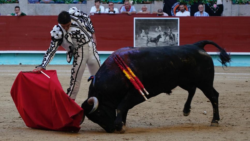 Miguel Ángel Perera en la tercera de Feria de la Peregrina Miguel Ángel Perera en la tercera de Feria de la Peregrina