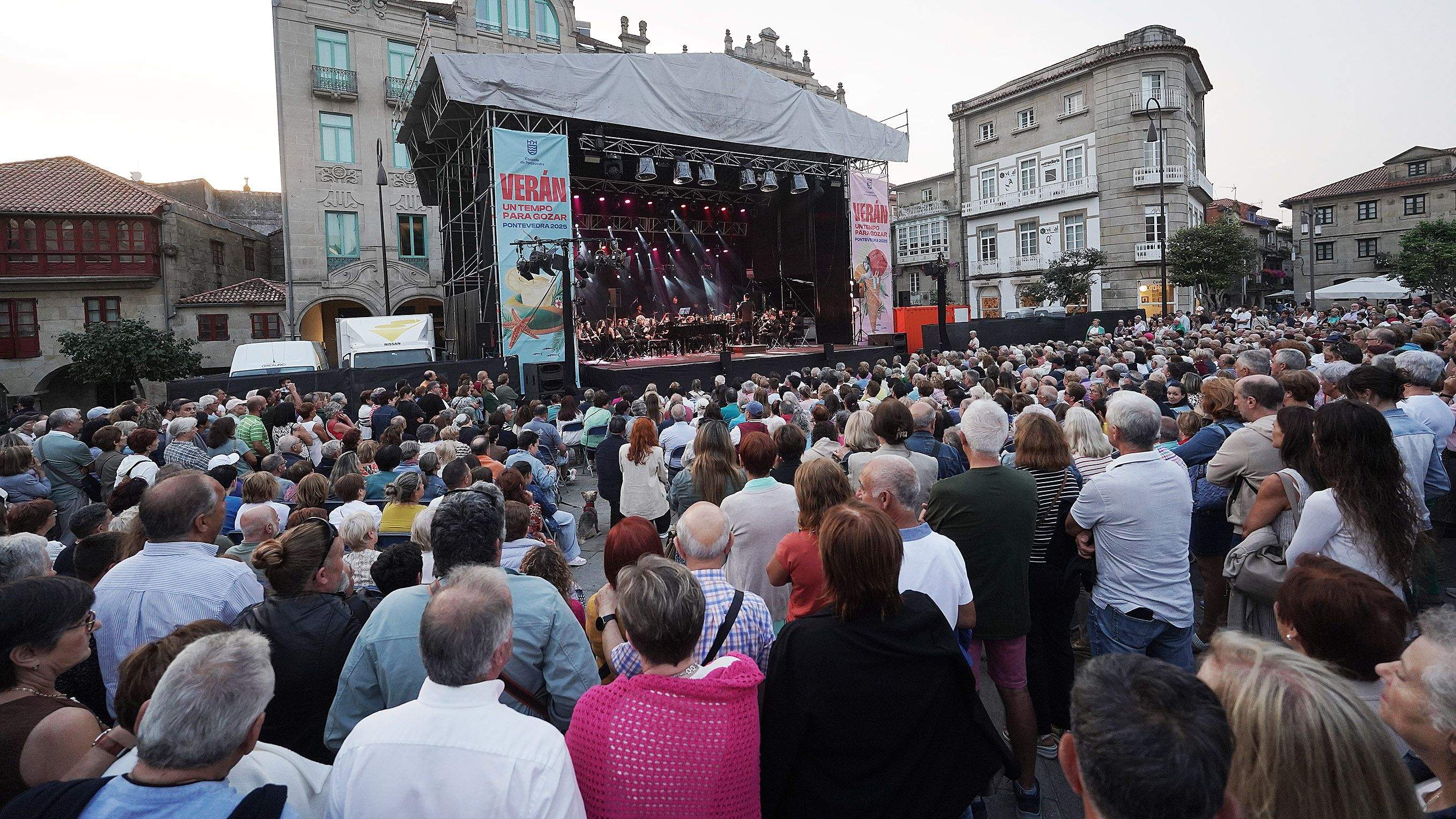 Concerto de Serafín Zubiri coa Banda de Música de Pontevedra