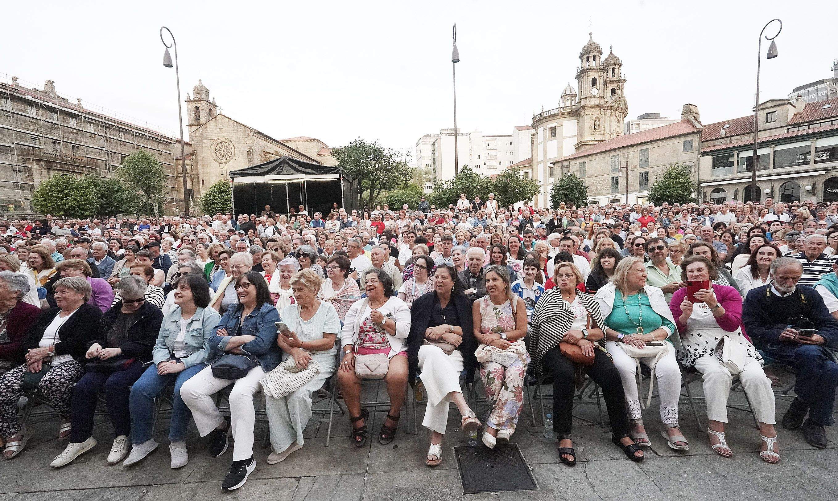 Concerto de Serafín Zubiri coa Banda de Música de Pontevedra