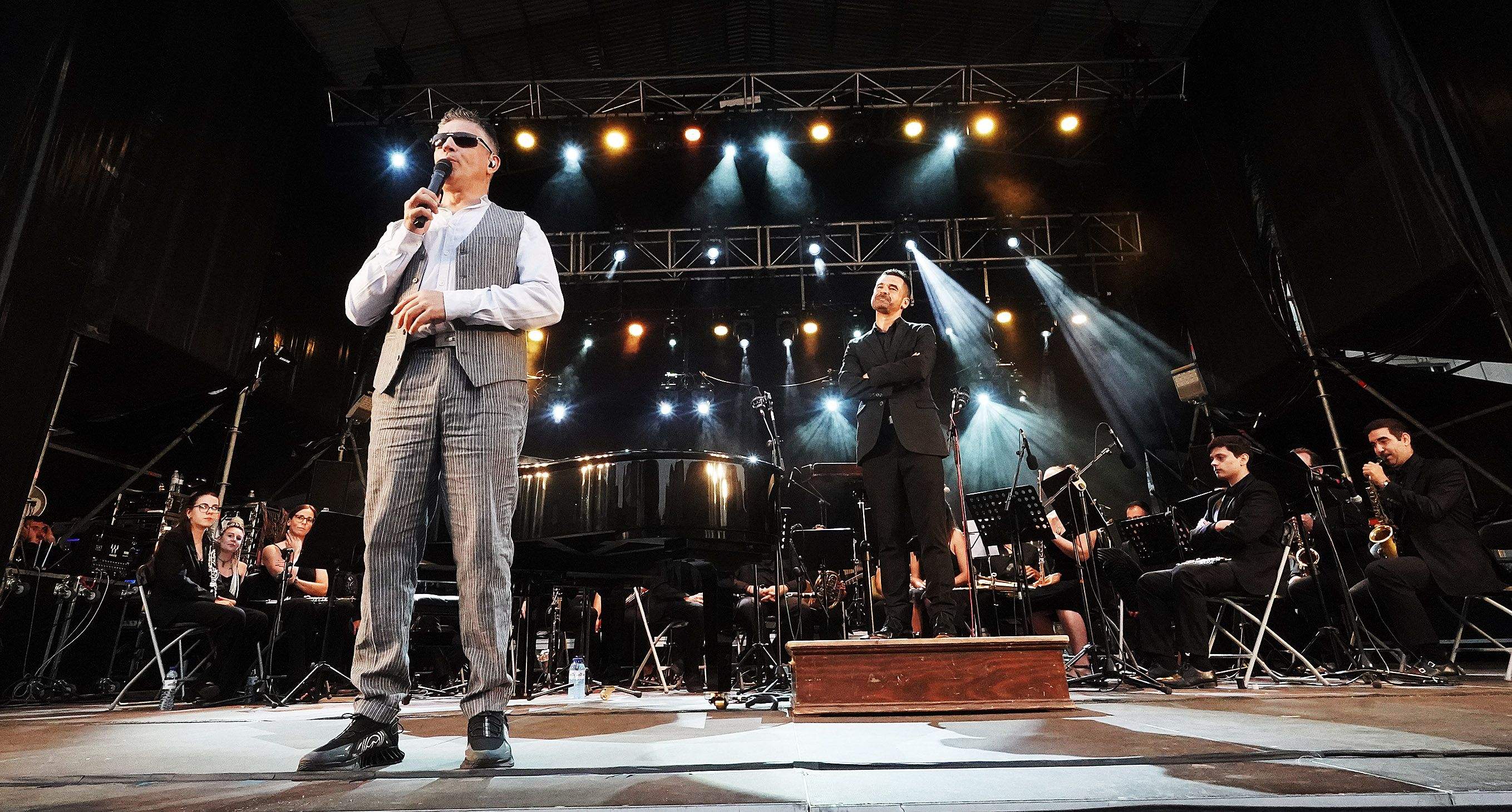 Concerto de Serafín Zubiri coa Banda de Música de Pontevedra