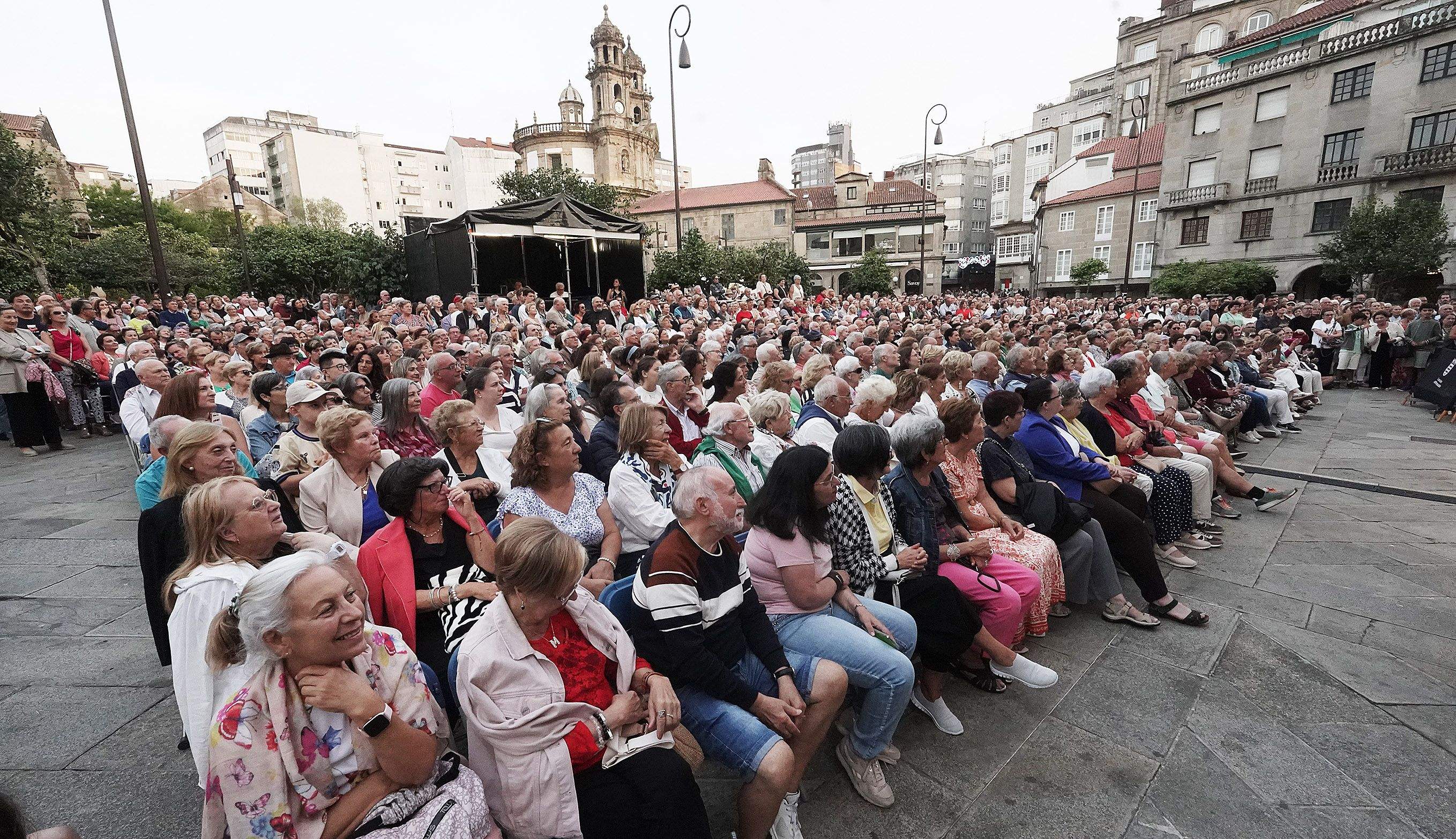 Concerto de Serafín Zubiri coa Banda de Música de Pontevedra
