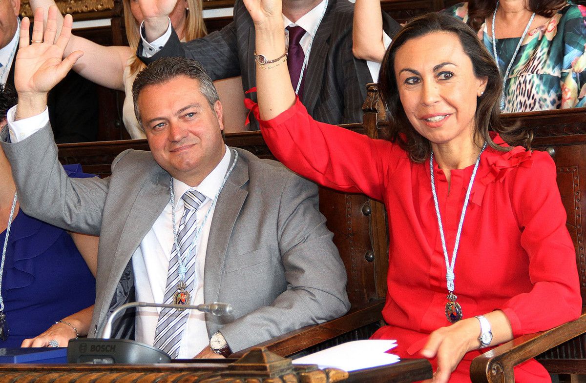 Manuel Santos y María Ramallo