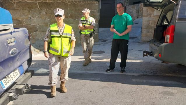 Efectivos de la Brilat desplegados en el dispositivo de incendios Efectivos de la Brilat desplegados en el dispositivo de incendios