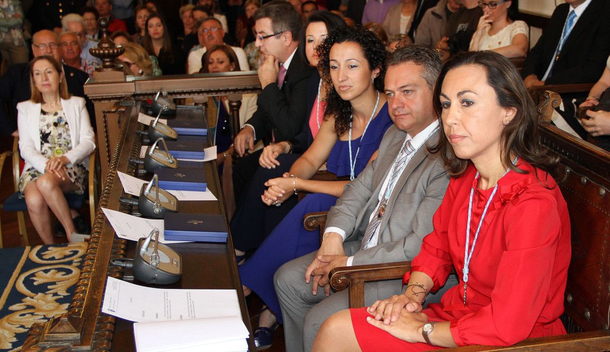 Pleno de investidura en Marín