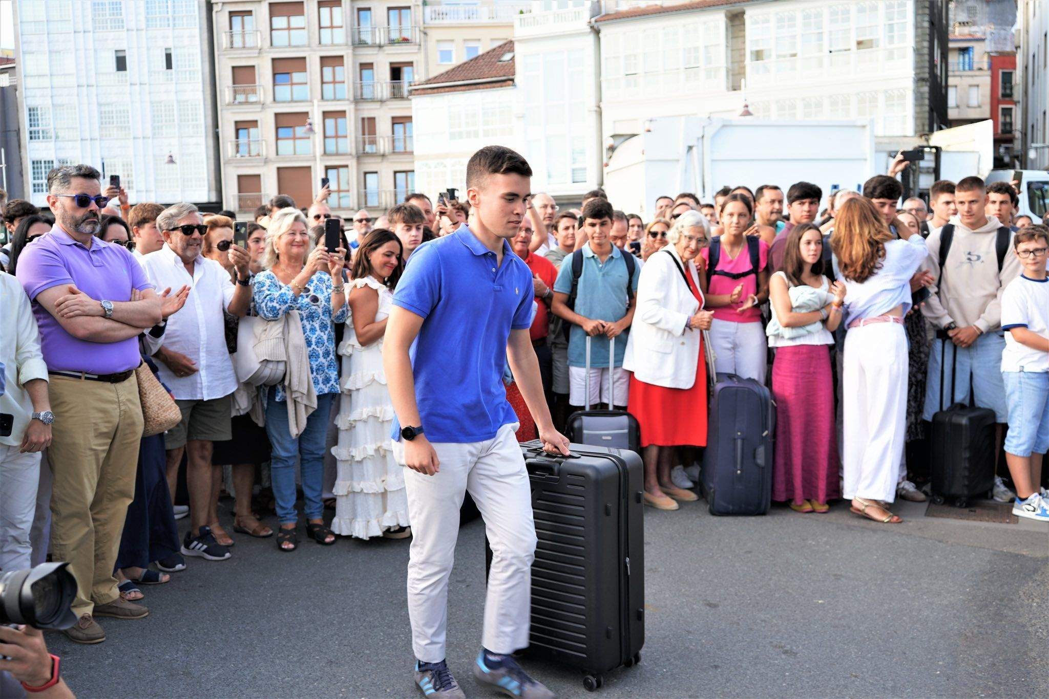 Ingreso del nuevo alumnado de la Escuela Naval de Marín