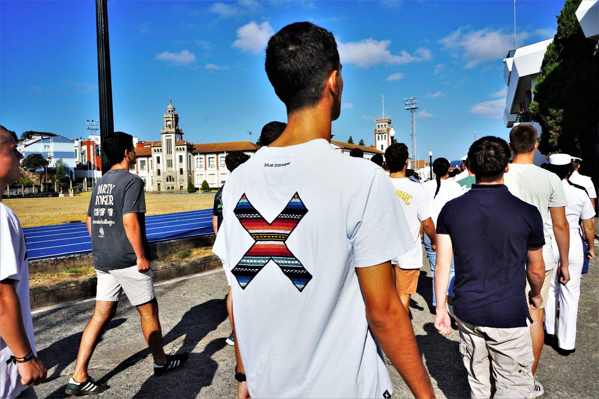 Ingreso del nuevo alumnado de la Escuela Naval de Marín
