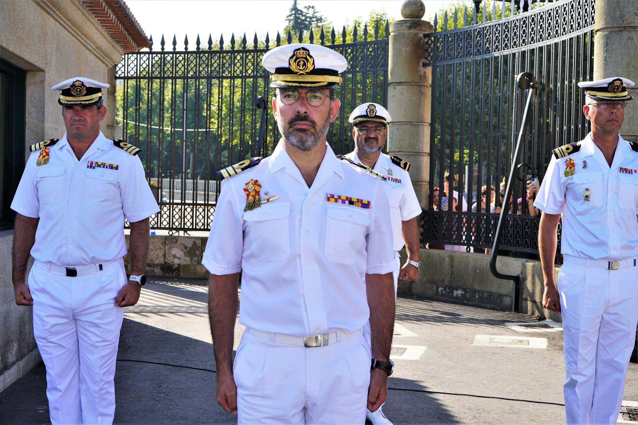 Ingreso del nuevo alumnado de la Escuela Naval de Marín