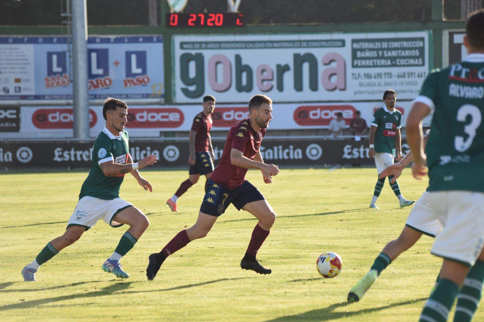 Partido amistoso entre Coruxo y Pontevedra
