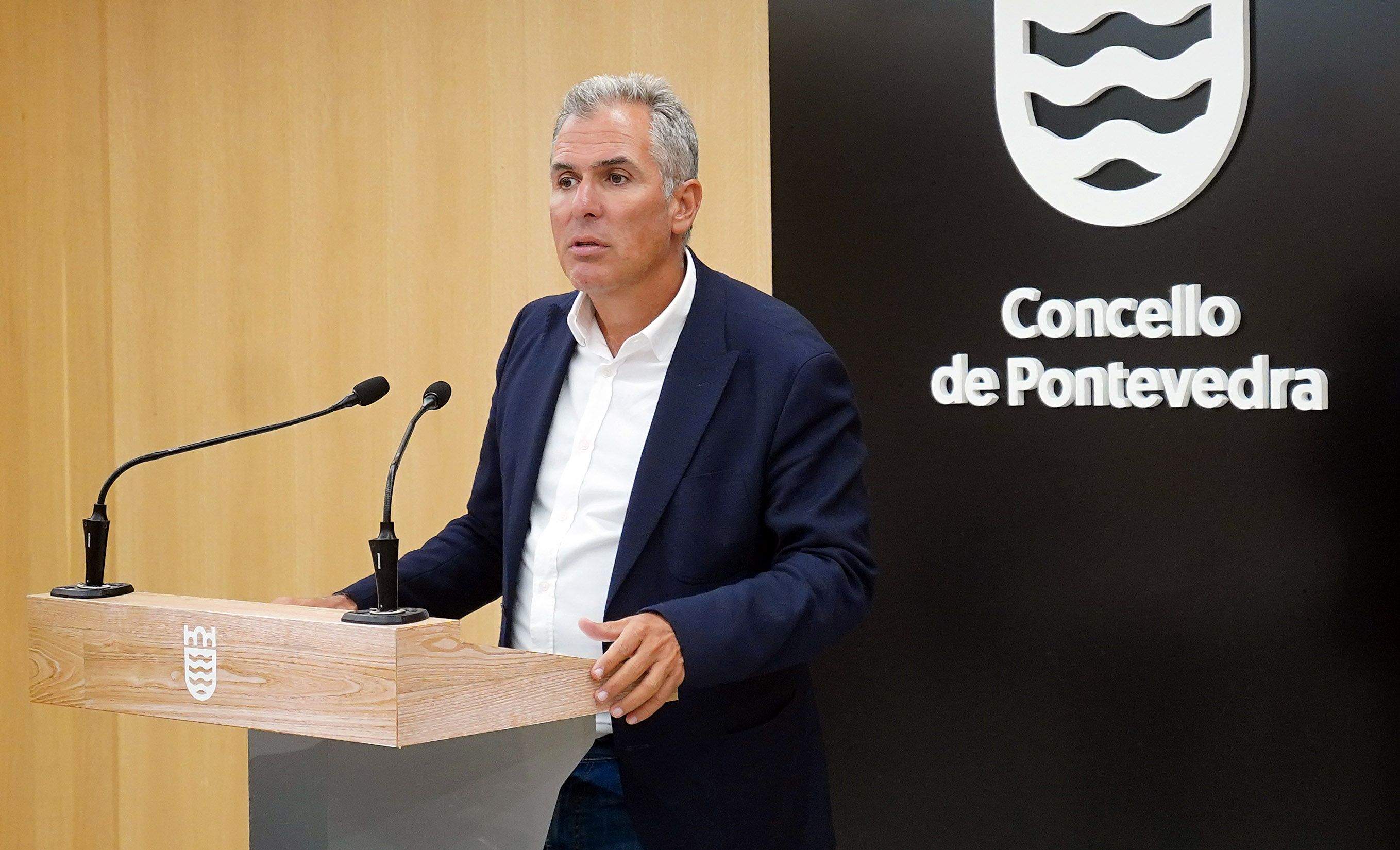 Rafa Domínguez, portavoz grupo municipal del PP de Pontevedra